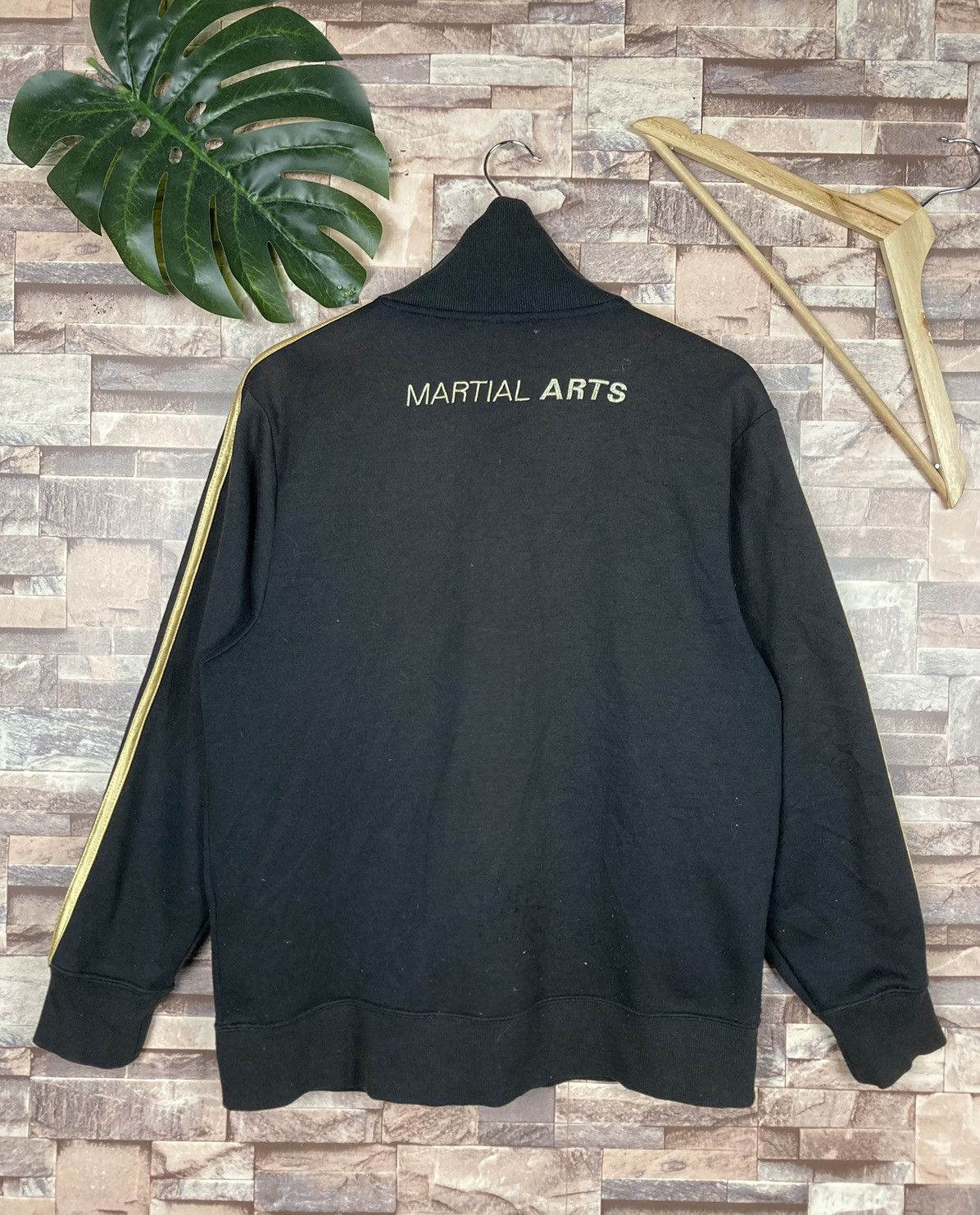 Adidas Adidas Stripe Zipper Up Sweater #40-2 Size US M / EU 48-50 / 2 - 2 Thumbnail