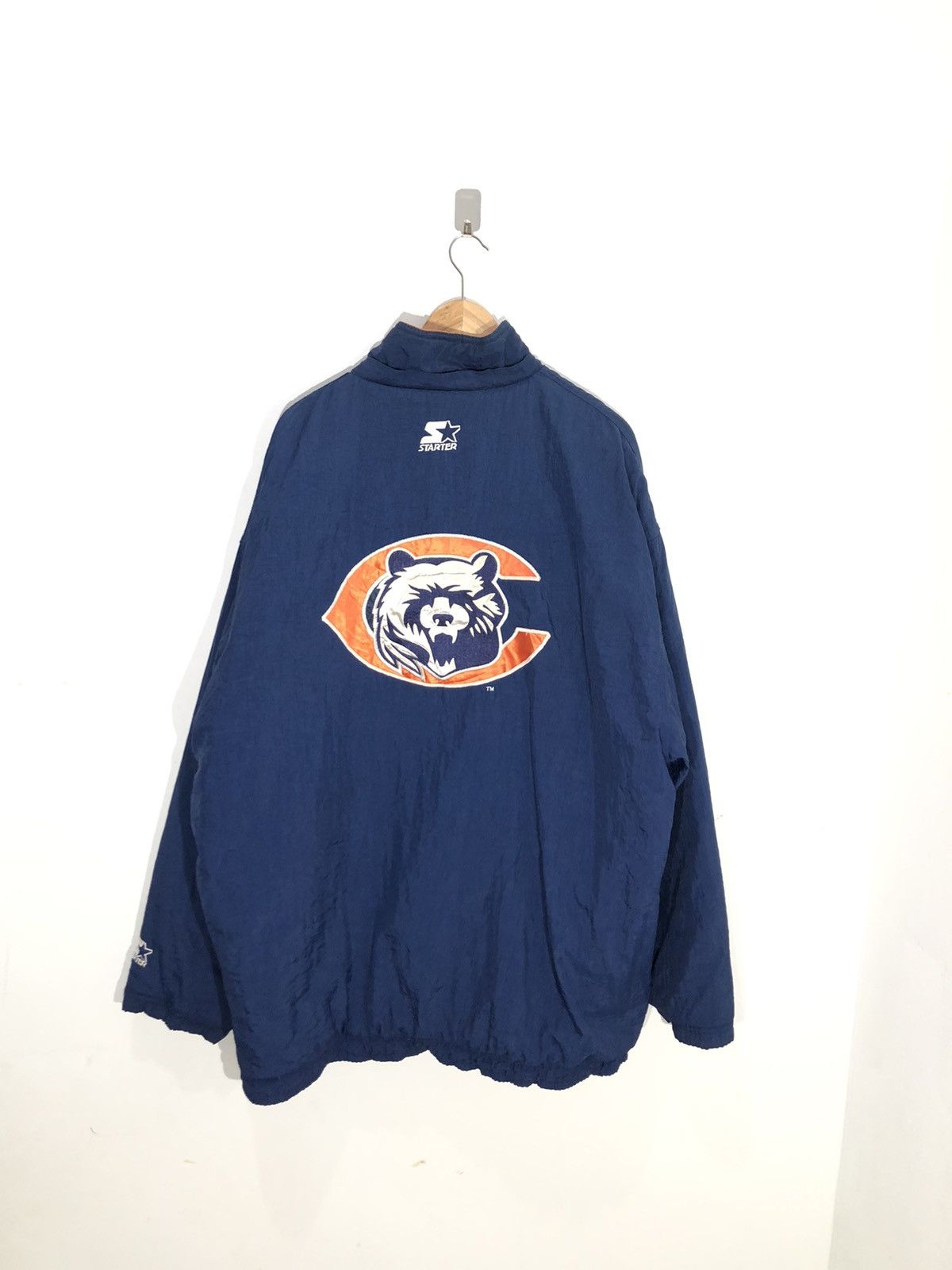 NFL × Starter × Vintage Chicago Bear Nfl Starter Jacket Size US XXL / EU 58 / 5 - 1 Thumbnail