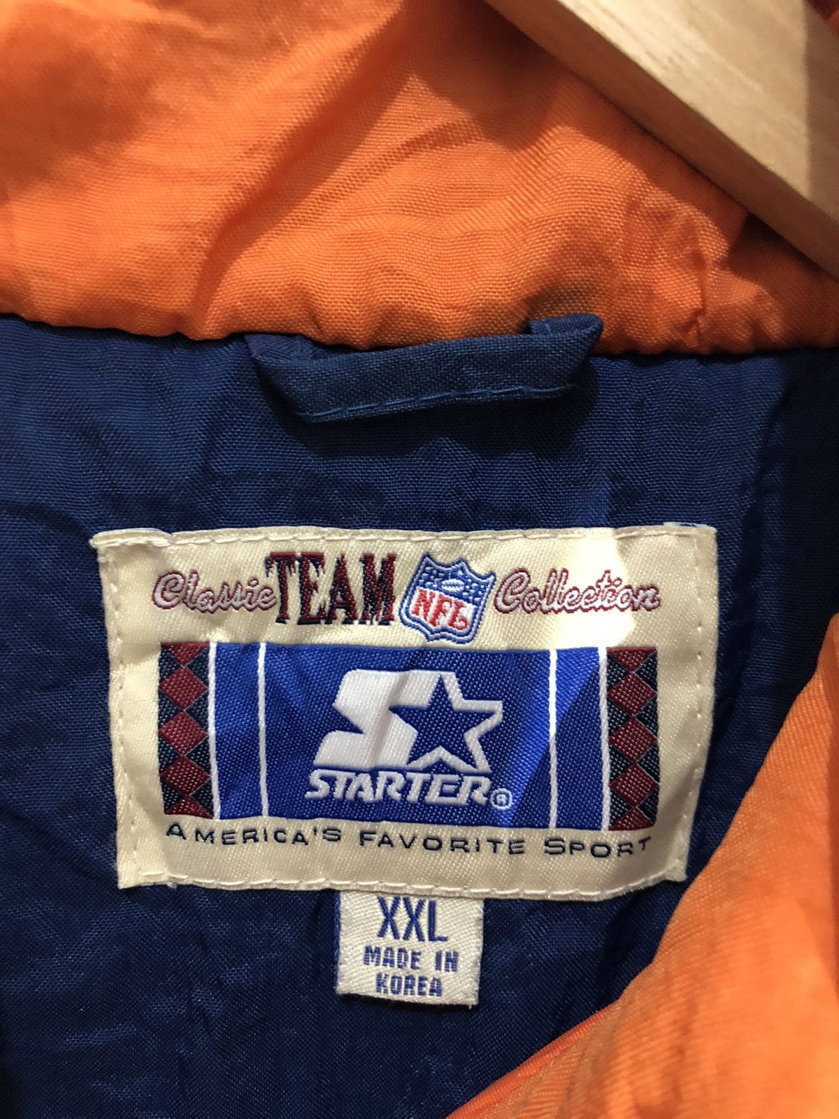 NFL × Starter × Vintage Chicago Bear Nfl Starter Jacket Size US XXL / EU 58 / 5 - 5 Thumbnail