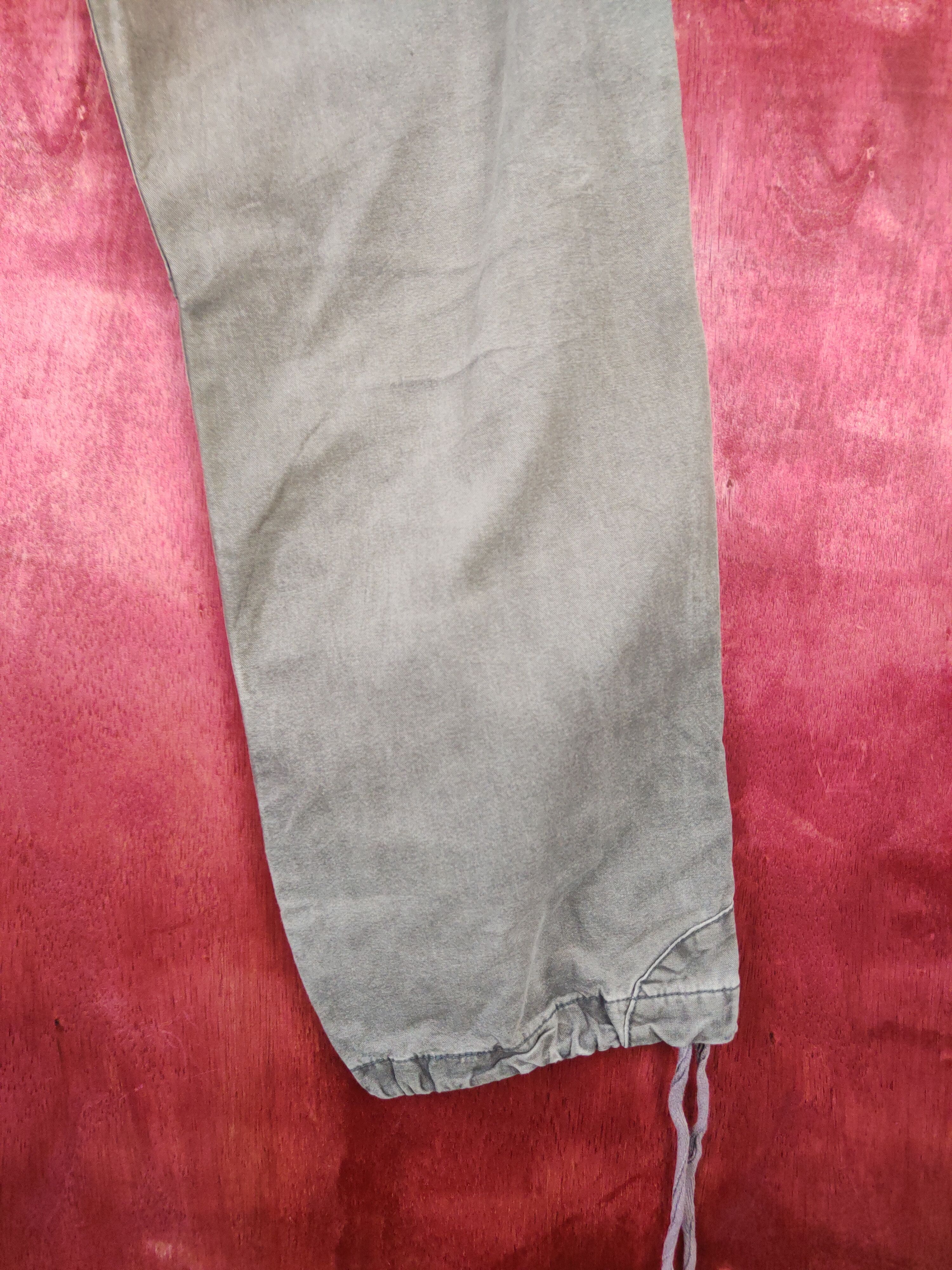 Japanese Brand Smooth Gray Multi Pocket Tactical Cargo Pants #5293 Size US 30 / EU 46 - 12 Thumbnail