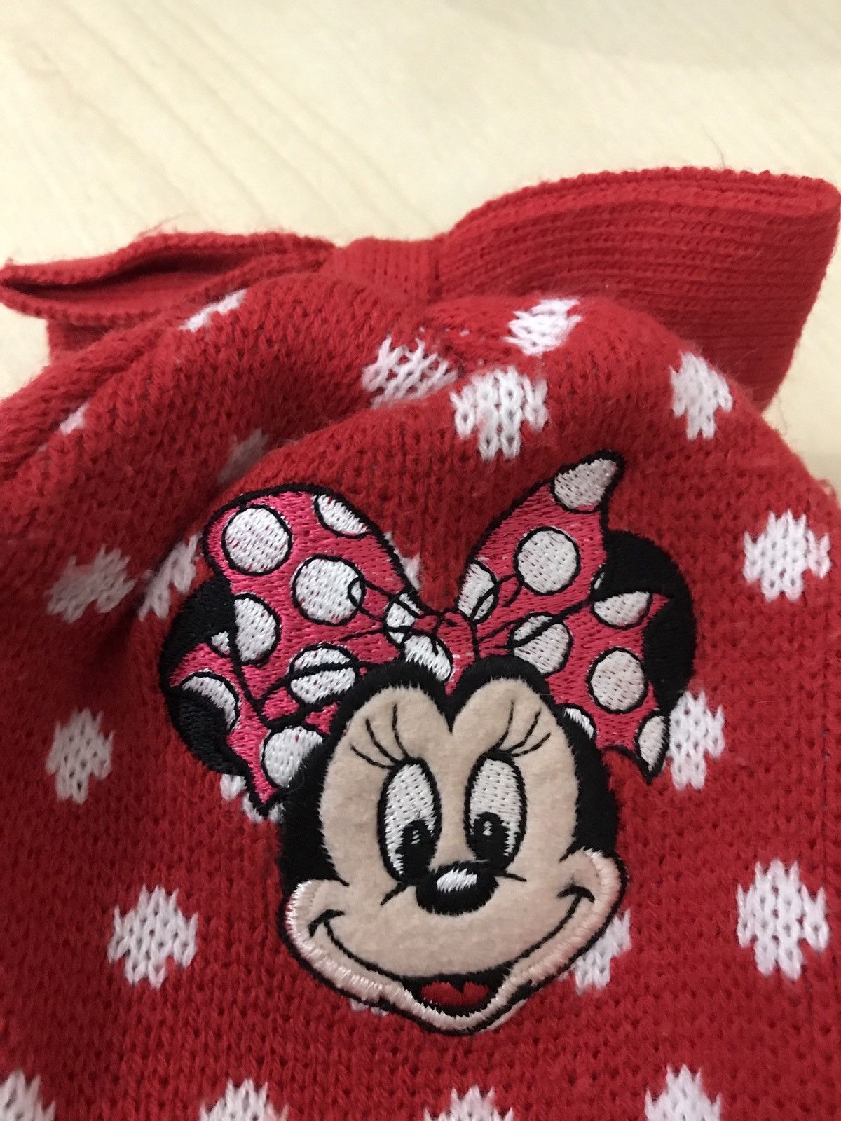 Disney Vintge Minnie mouse beanie Size ONE SIZE - 3 Thumbnail