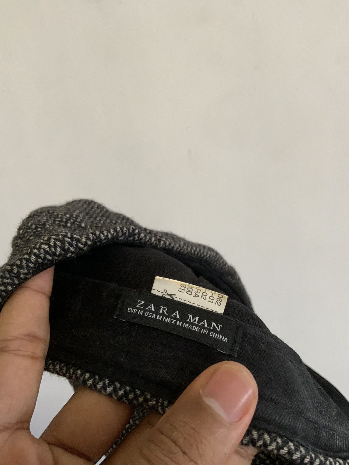 Zara Zara Man Wool Fitted Hat Size ONE SIZE - 12 Thumbnail