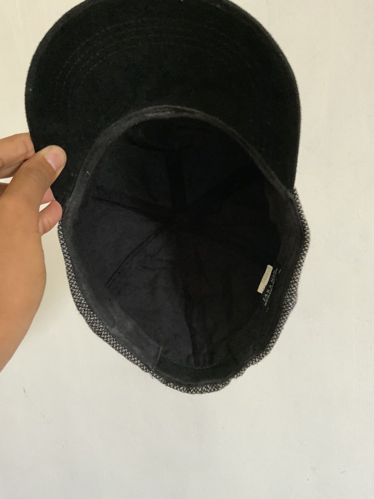Zara Zara Man Wool Fitted Hat Size ONE SIZE - 9 Thumbnail