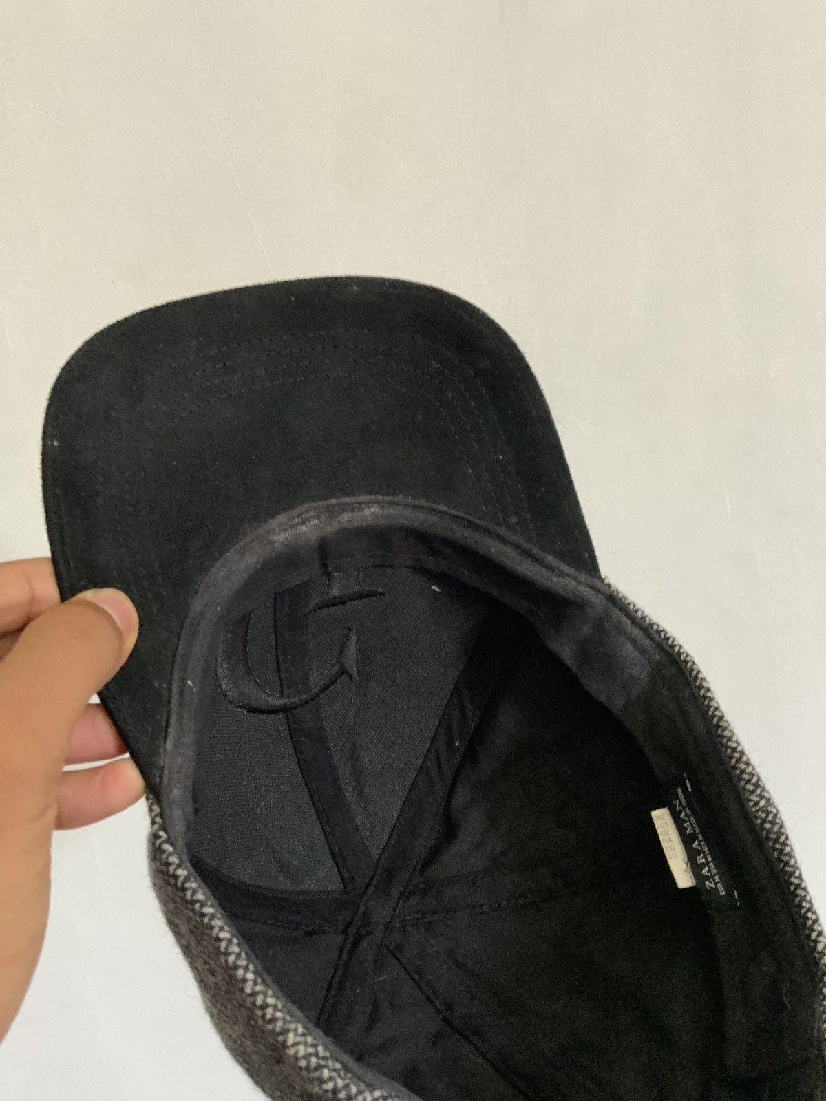 Zara Zara Man Wool Fitted Hat Size ONE SIZE - 11 Thumbnail