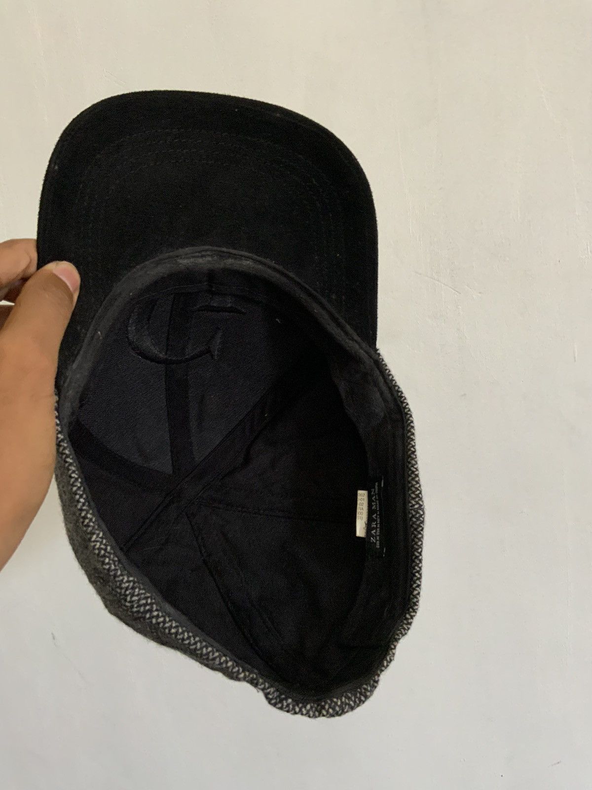 Zara Zara Man Wool Fitted Hat Size ONE SIZE - 8 Thumbnail