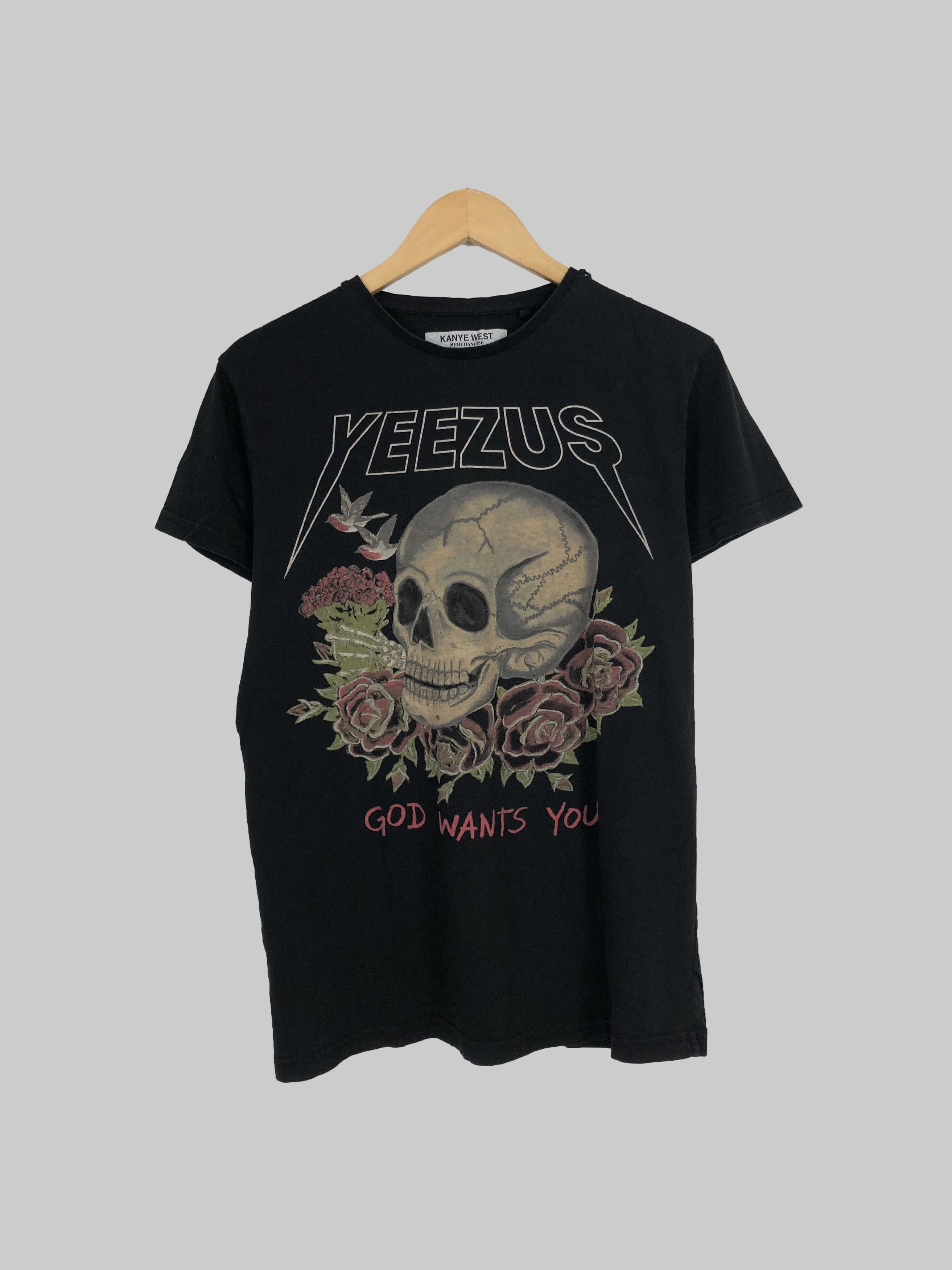 Kanye West Official 2014 Kanye West Yeezus God Wants You Tour T-Shirt Size US M / EU 48-50 / 2 - 1 Thumbnail