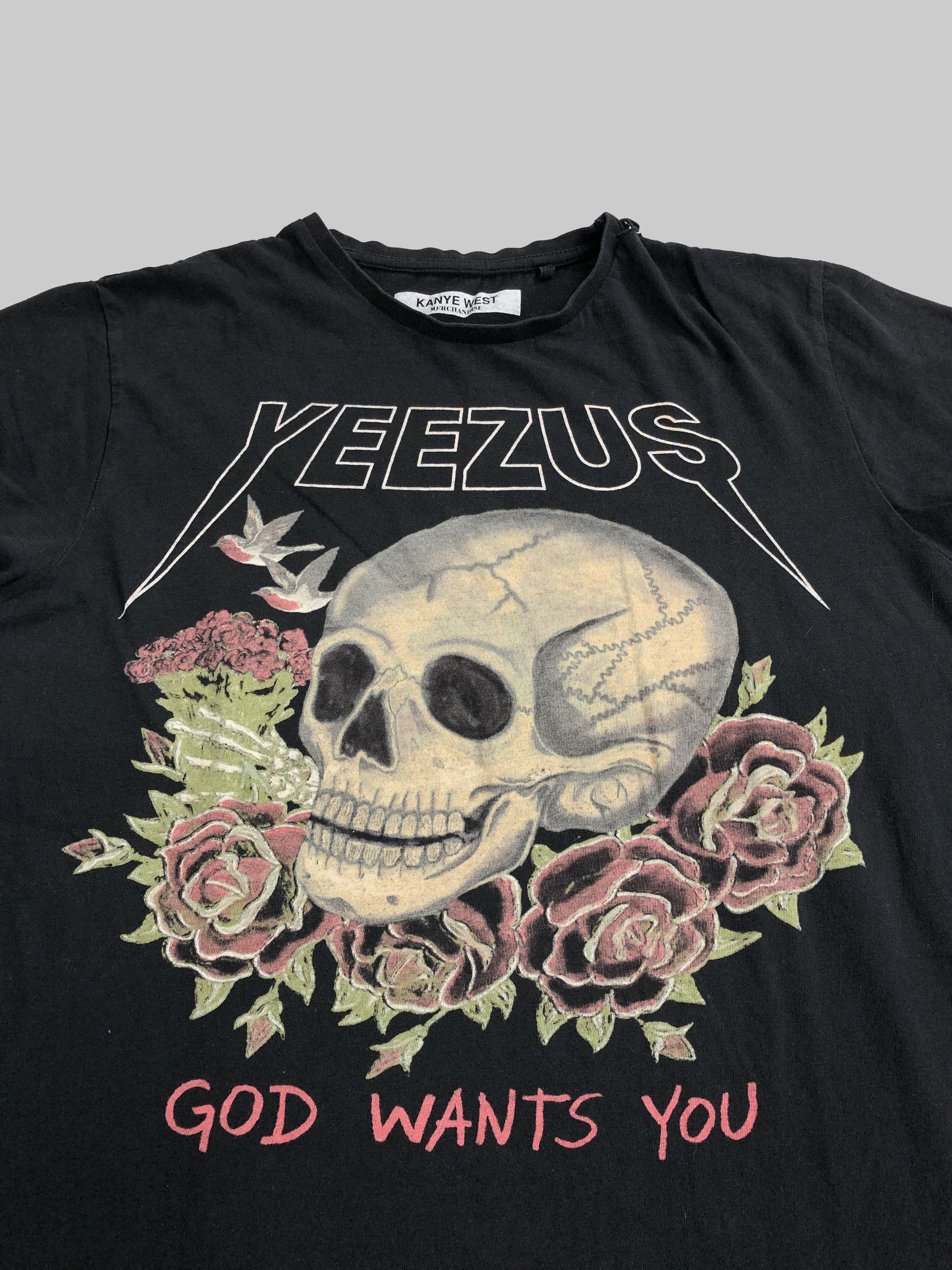 Kanye West Official 2014 Kanye West Yeezus God Wants You Tour T-Shirt Size US M / EU 48-50 / 2 - 2 Thumbnail