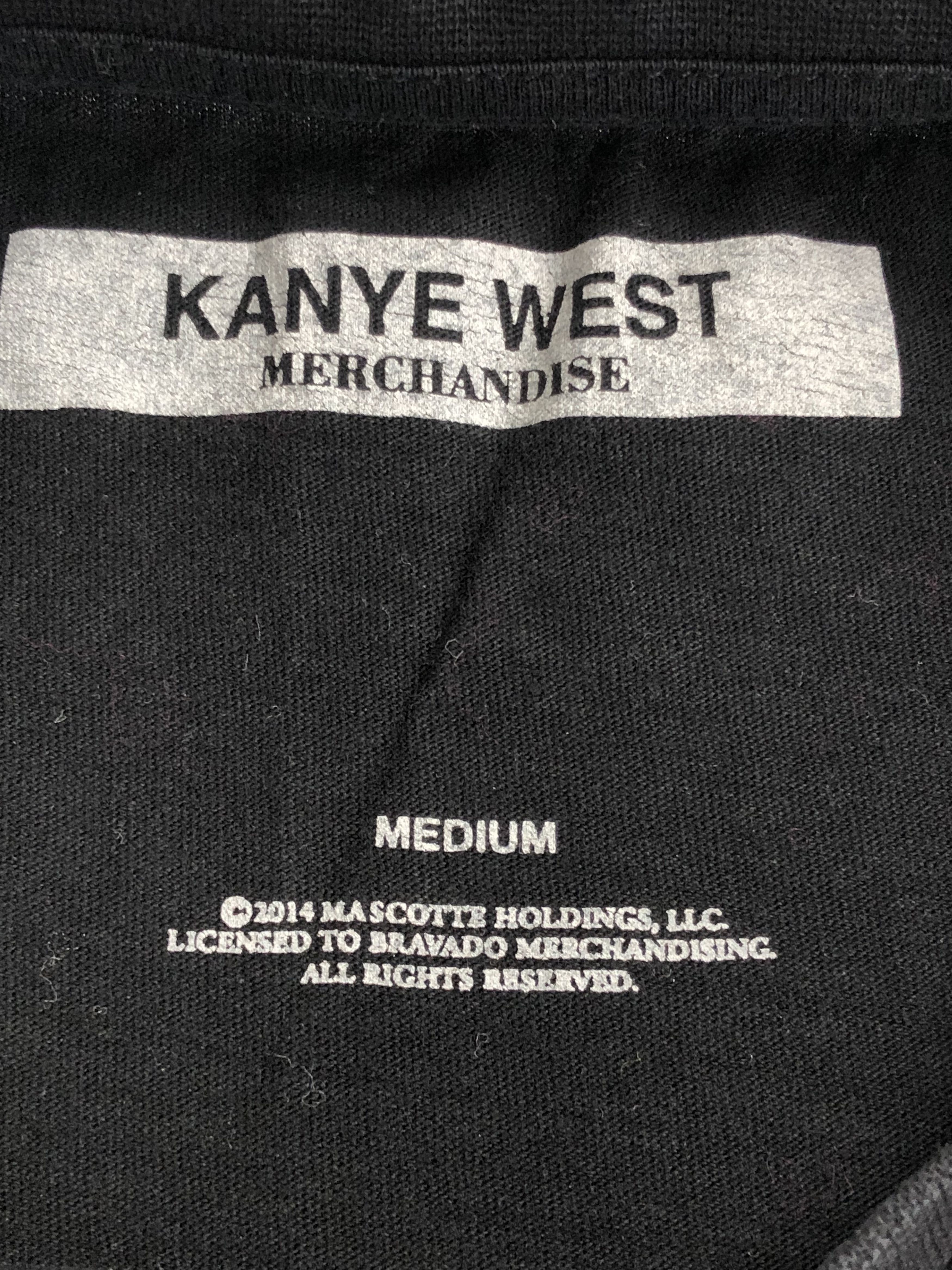 Kanye West Official 2014 Kanye West Yeezus God Wants You Tour T-Shirt Size US M / EU 48-50 / 2 - 8 Thumbnail