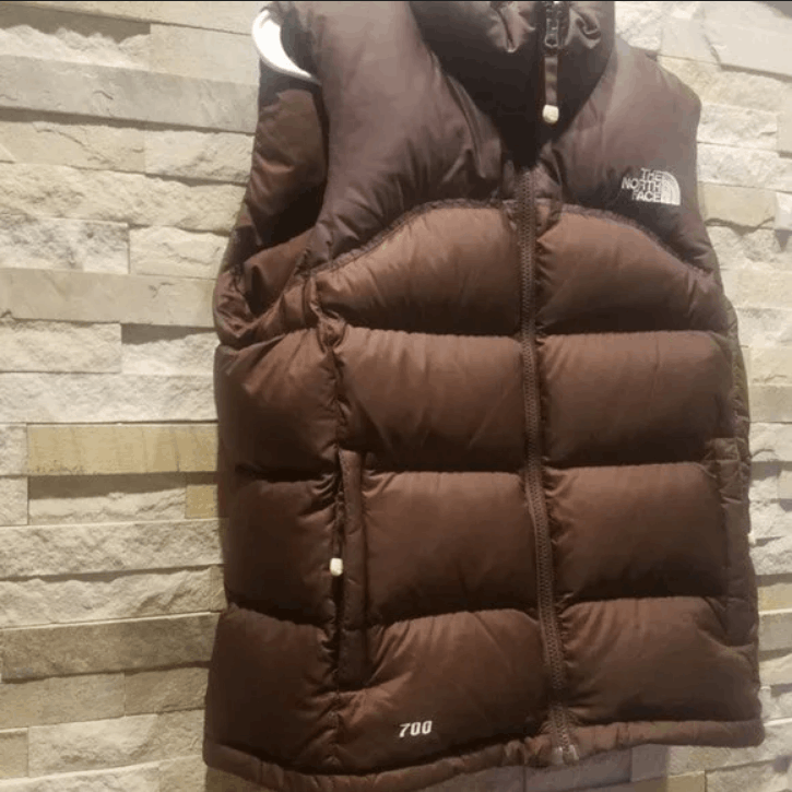 The North Face North Face Small Womens Nuptse Brown Puffer Vest Jacket Size S / US 4 / IT 40 - 2 Thumbnail