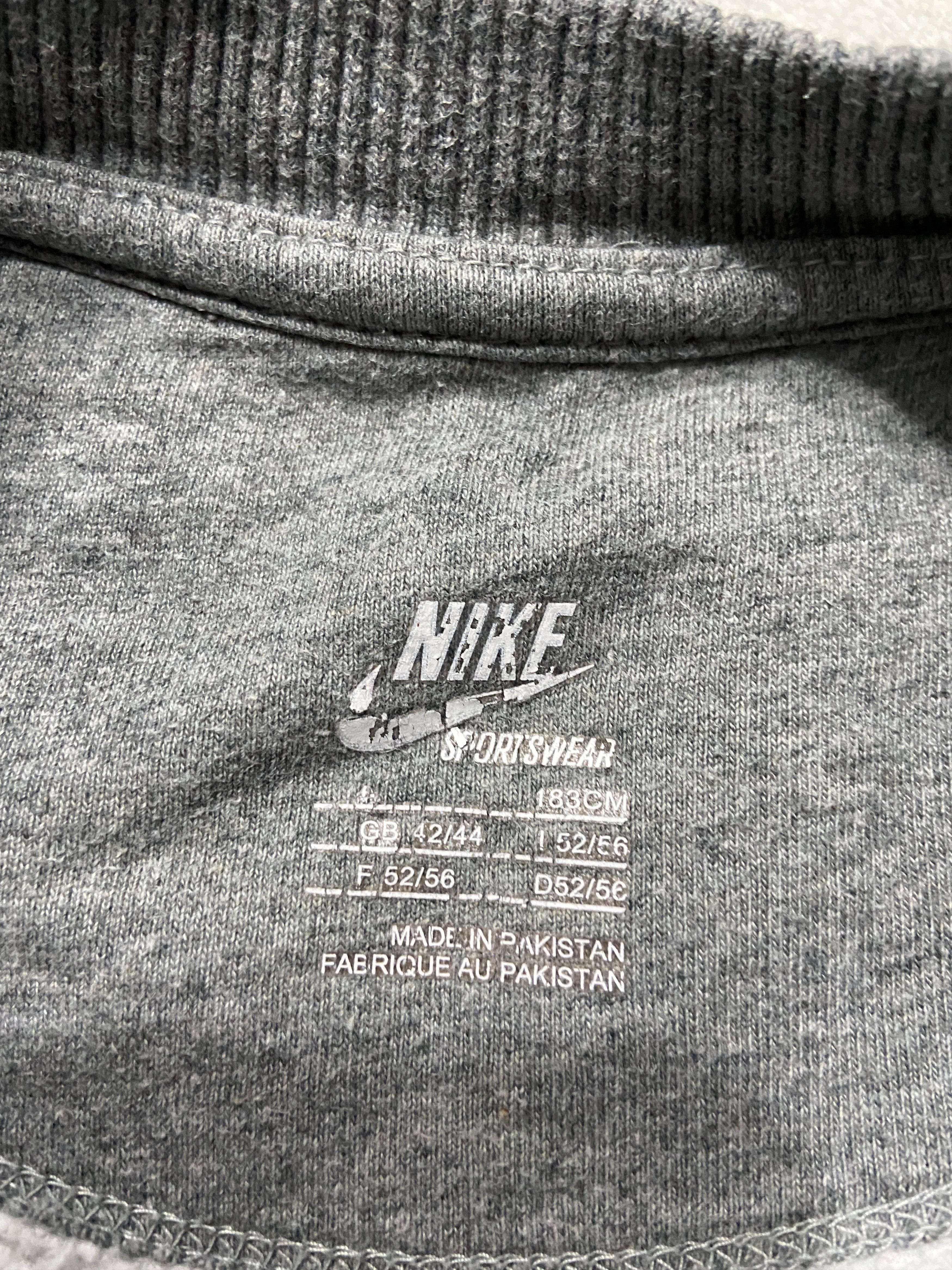 Nike Nike Vintage Mens Sweatshirt Swoosh Size US XL / EU 56 / 4 - 4 Thumbnail
