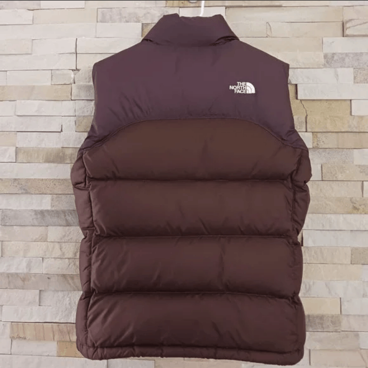 The North Face North Face Womens Medium Nuptse Puffer Vest Brown Jacket Size M / US 6-8 / IT 42-44 - 6 Thumbnail