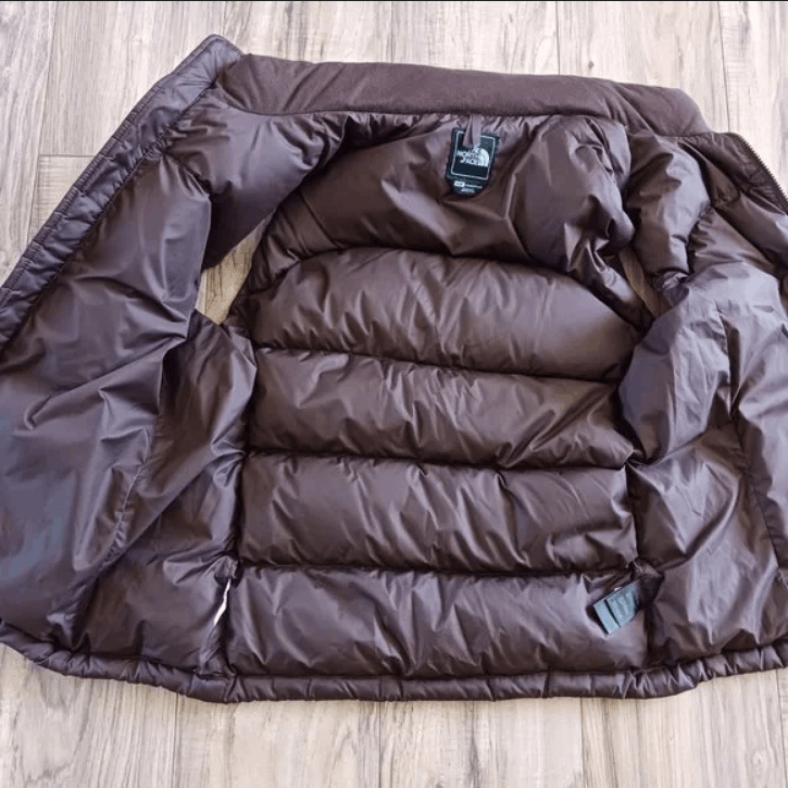 The North Face North Face Womens Medium Nuptse Puffer Vest Brown Jacket Size M / US 6-8 / IT 42-44 - 3 Thumbnail