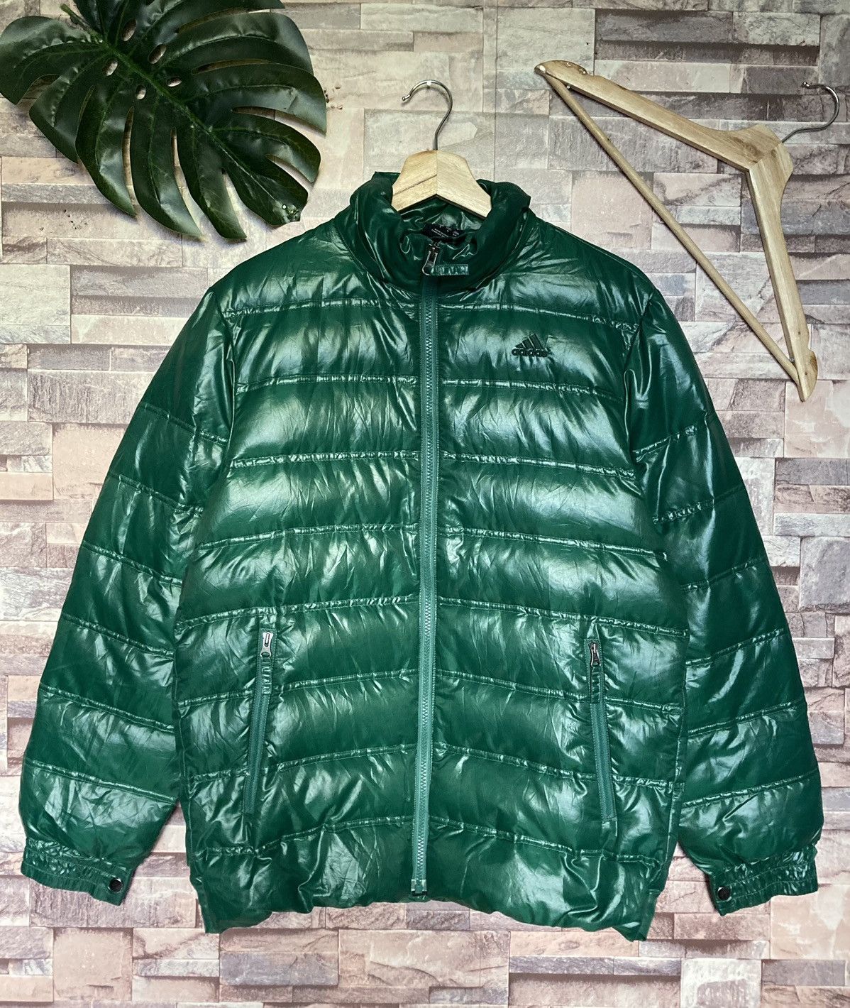 Adidas Adidas Puffer Jacket Green Size S Size US S / EU 44-46 / 1 - 1 Thumbnail