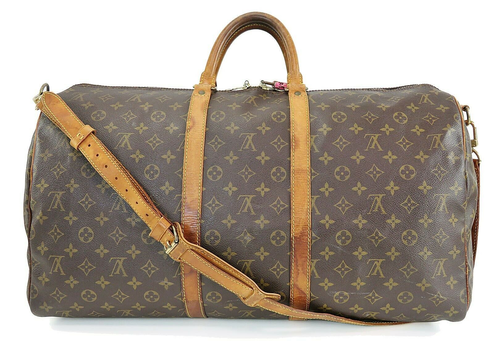 Louis Vuitton Keepall 55 Bandouliere Duffle Bag Size ONE SIZE - 3 Thumbnail