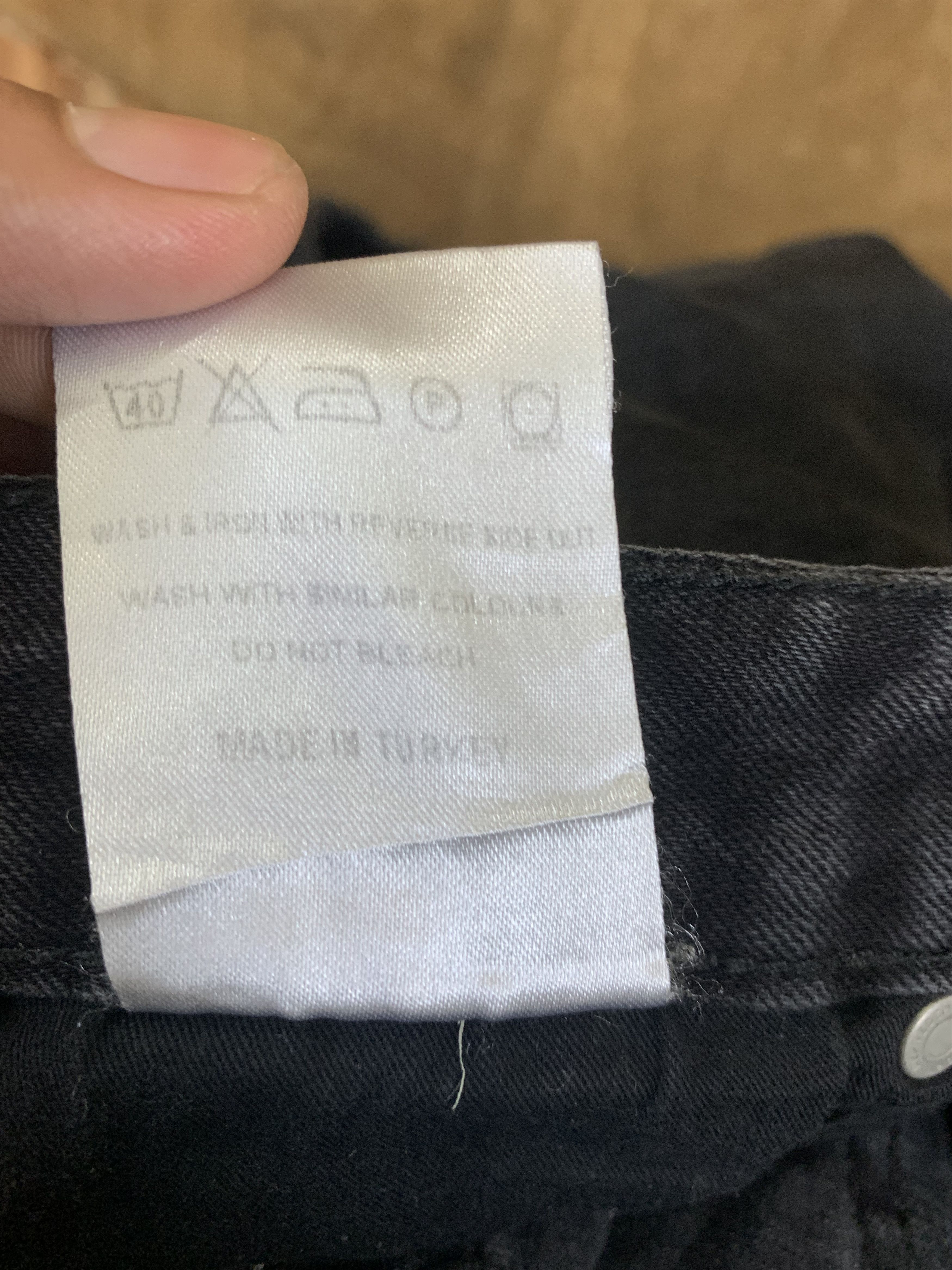 Represent Clo. Bikers Jeans Destroy Distressed Jet Black Multipocket Size US 32 / EU 48 - 17 Thumbnail