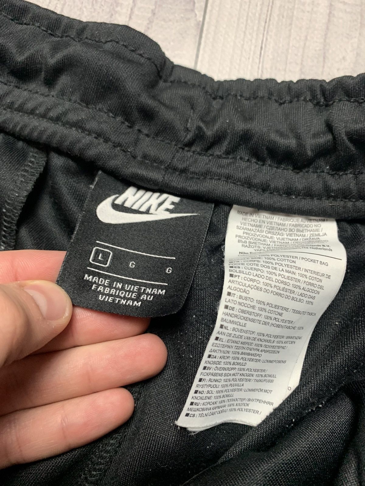 Nike Pants Nike joggers monogram swoosh striped size L Size US 34 / EU 50 - 7 Thumbnail