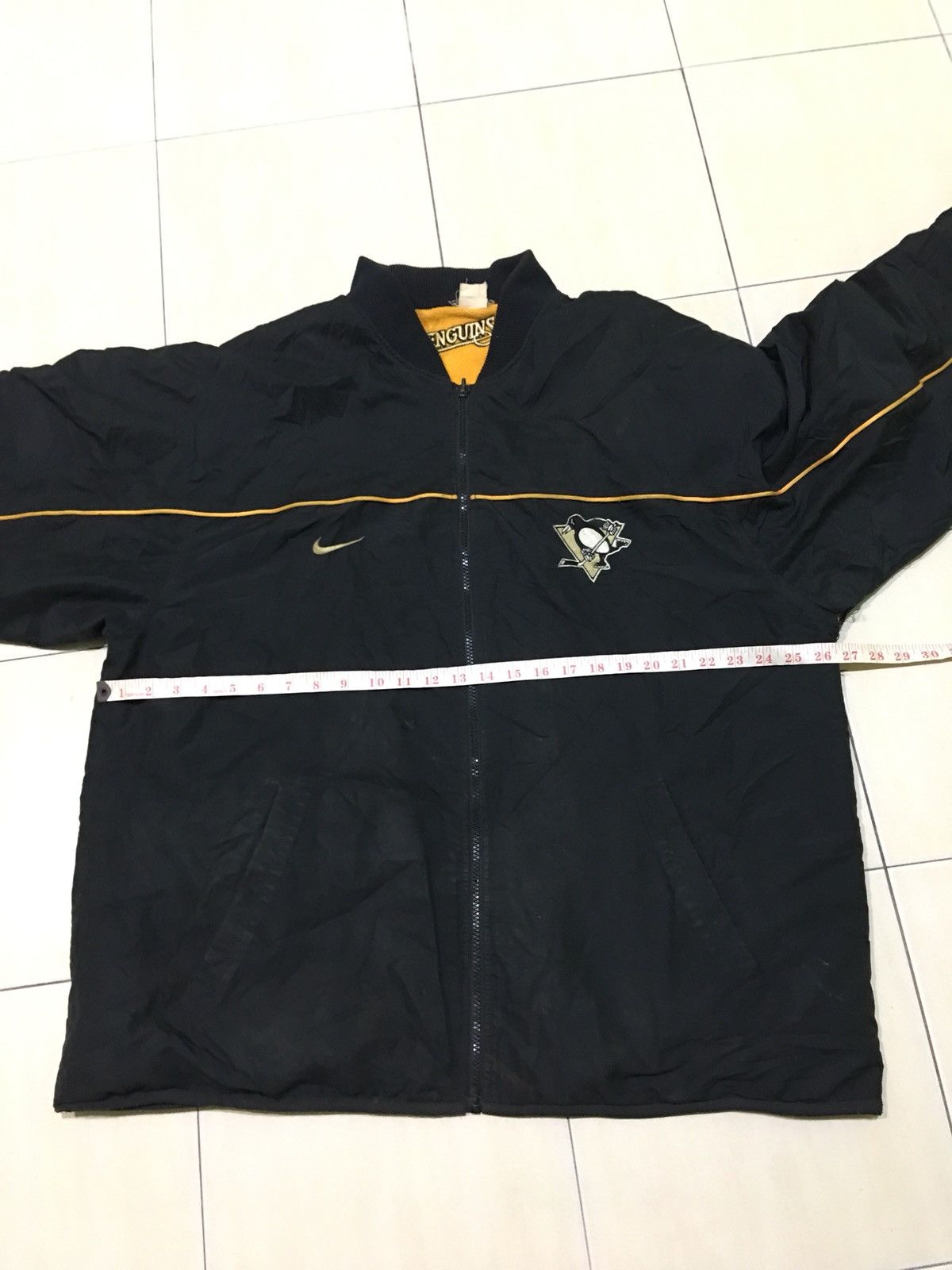 NHL Vintage Nike X Peguins Hockey Ice Club Riversible Jackets Size US XL / EU 56 / 4 - 10 Thumbnail