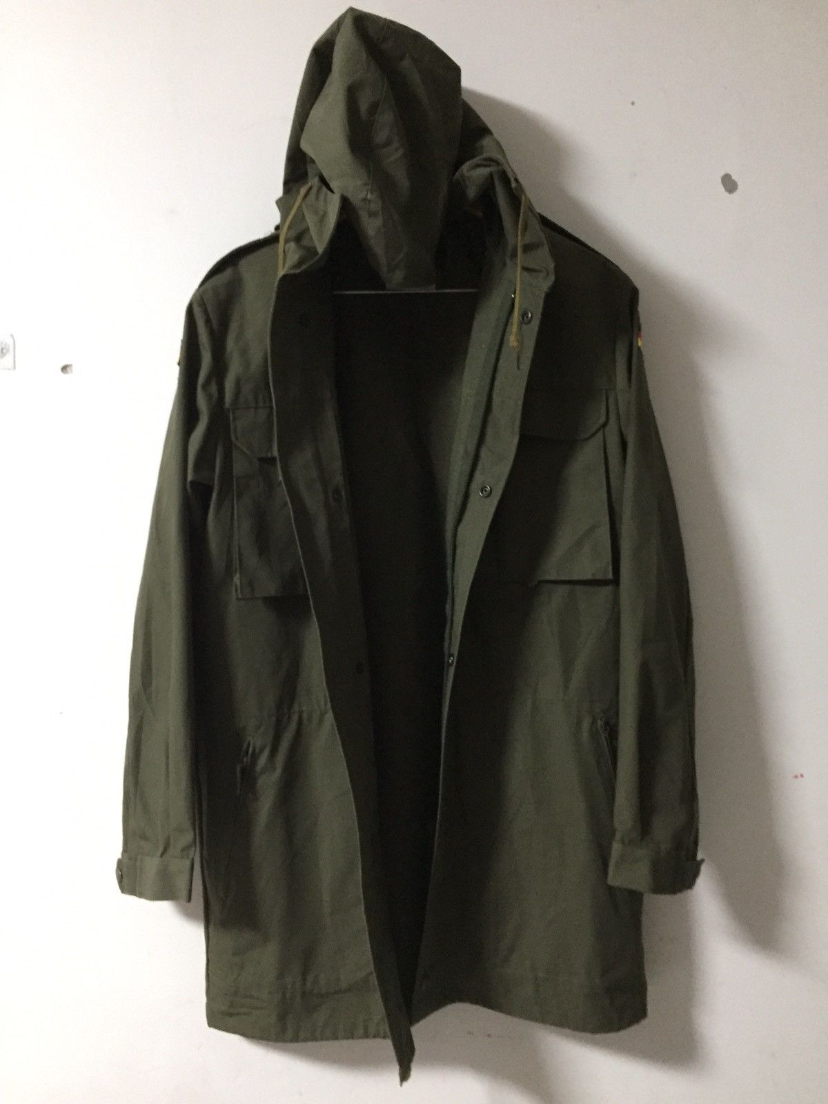 Vintage 💥delete today💥Vintage Parka Army 1988 WaterProof zip OPTI Size US L / EU 52-54 / 3 - 17 Thumbnail
