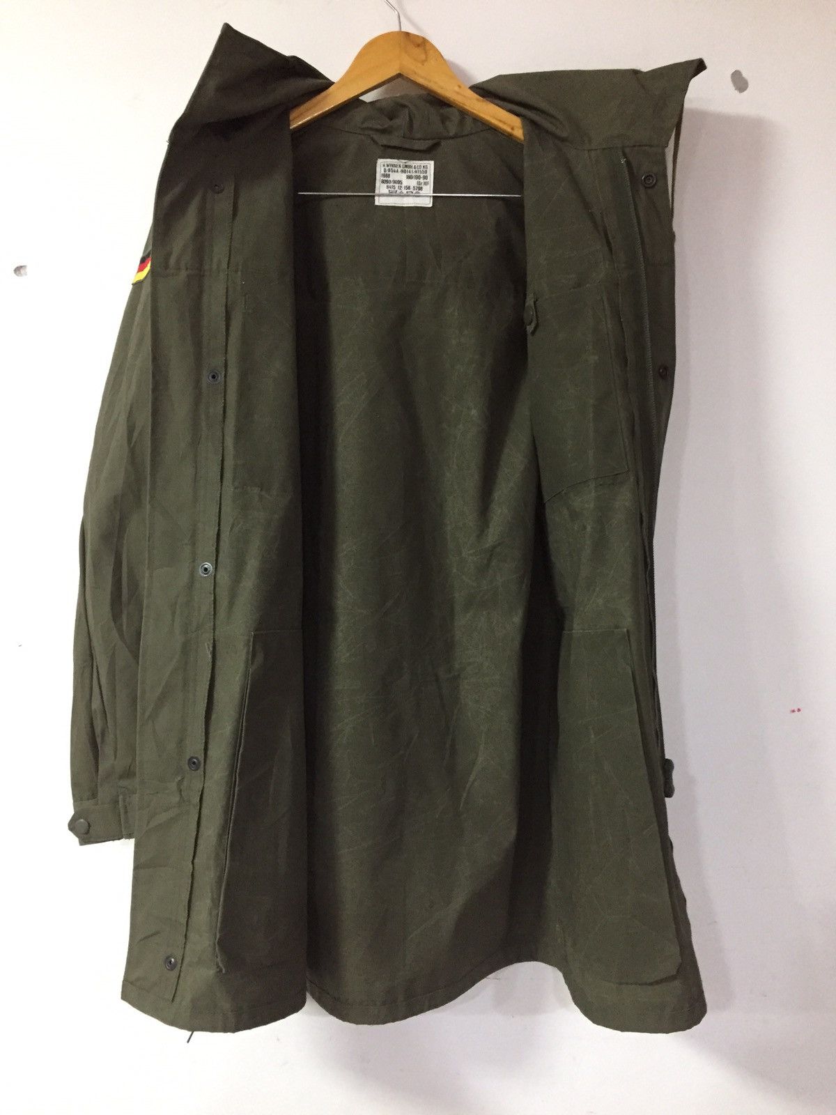Vintage 💥delete today💥Vintage Parka Army 1988 WaterProof zip OPTI Size US L / EU 52-54 / 3 - 16 Thumbnail