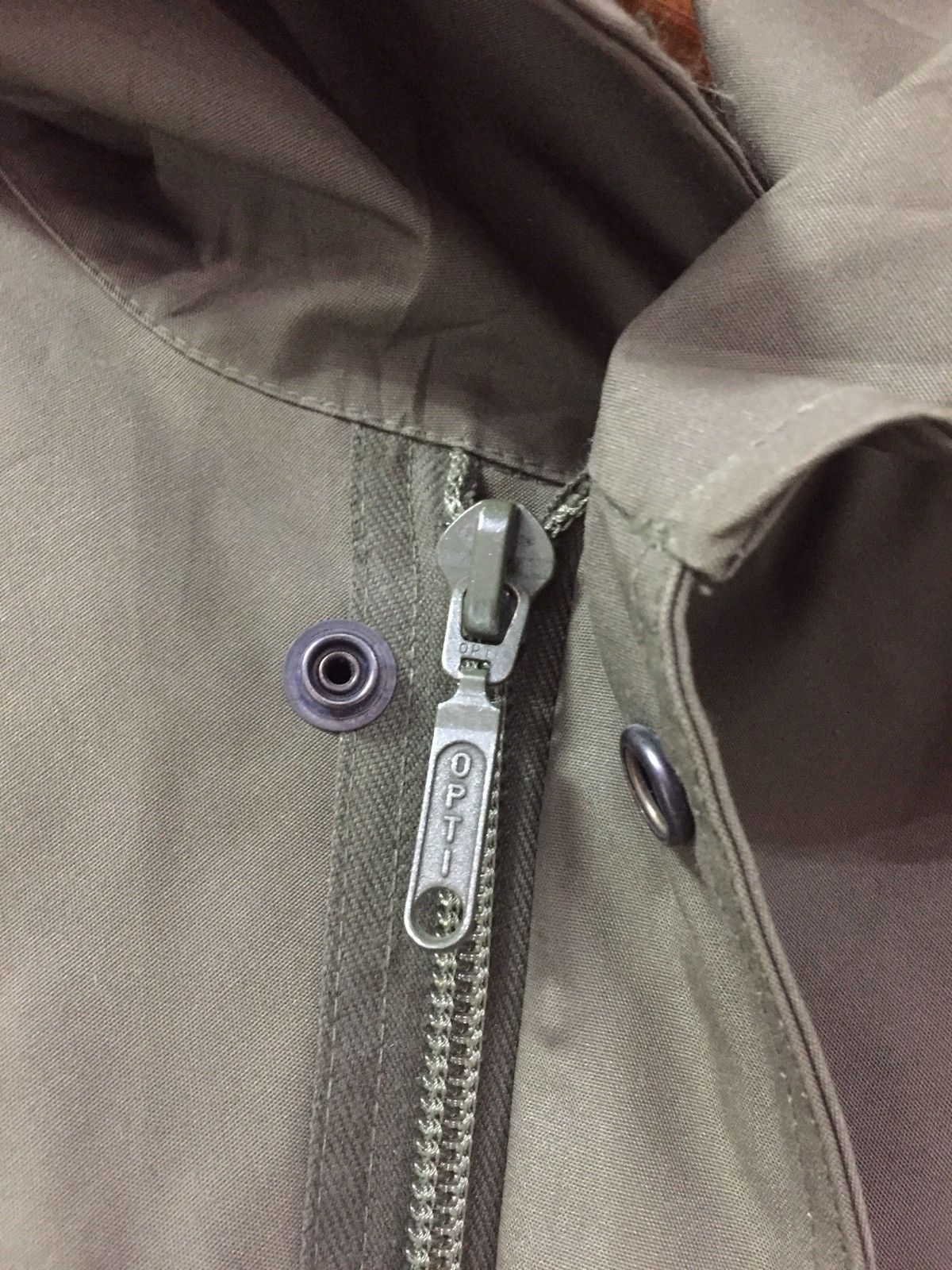 Vintage 💥delete today💥Vintage Parka Army 1988 WaterProof zip OPTI Size US L / EU 52-54 / 3 - 11 Thumbnail