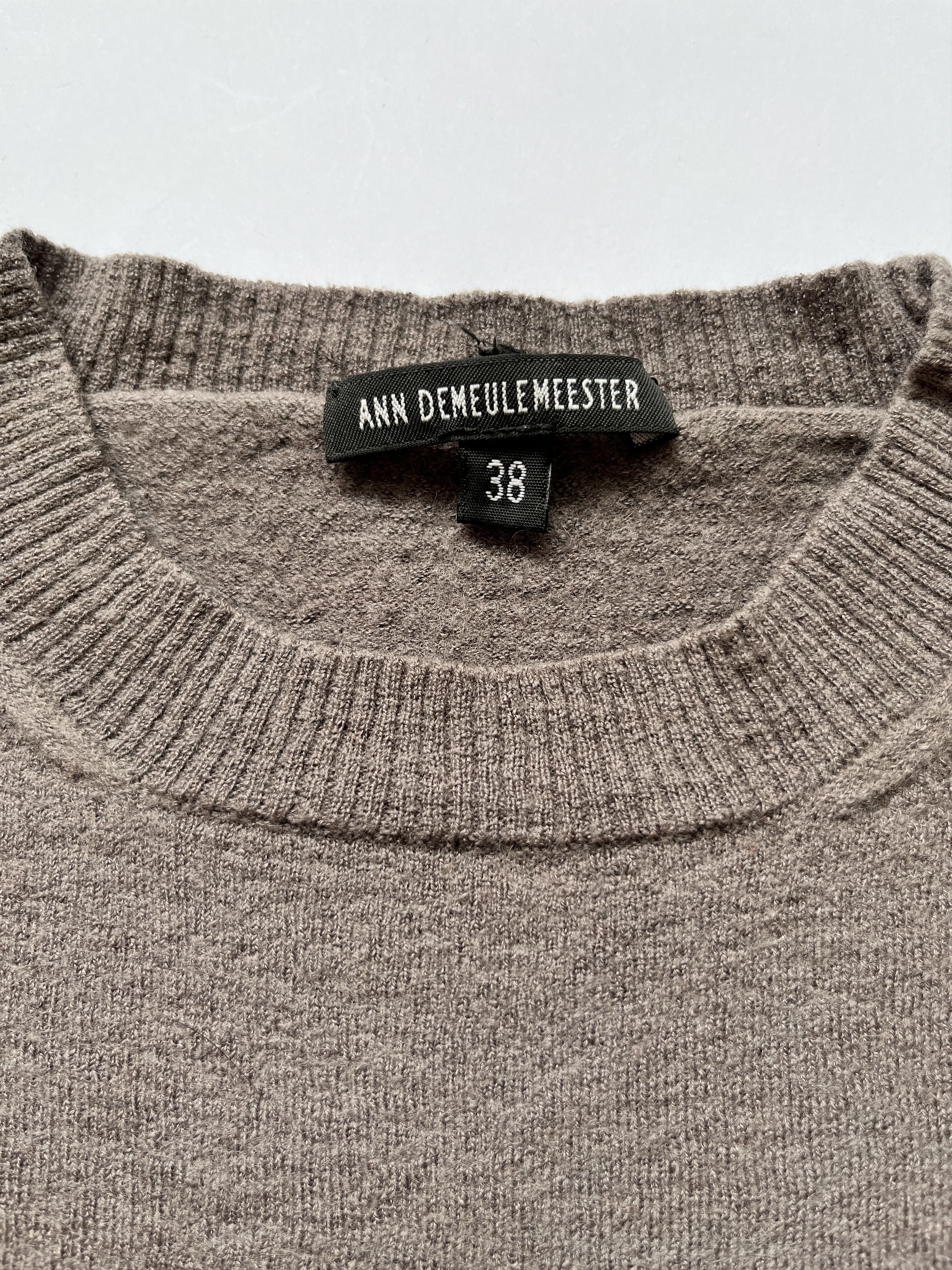 Ann Demeulemeester ⚡️QUICK SALE⚡️Ann Demeulemeester Brown Knit Sweater Size S / US 4 / IT 40 - 3 Thumbnail