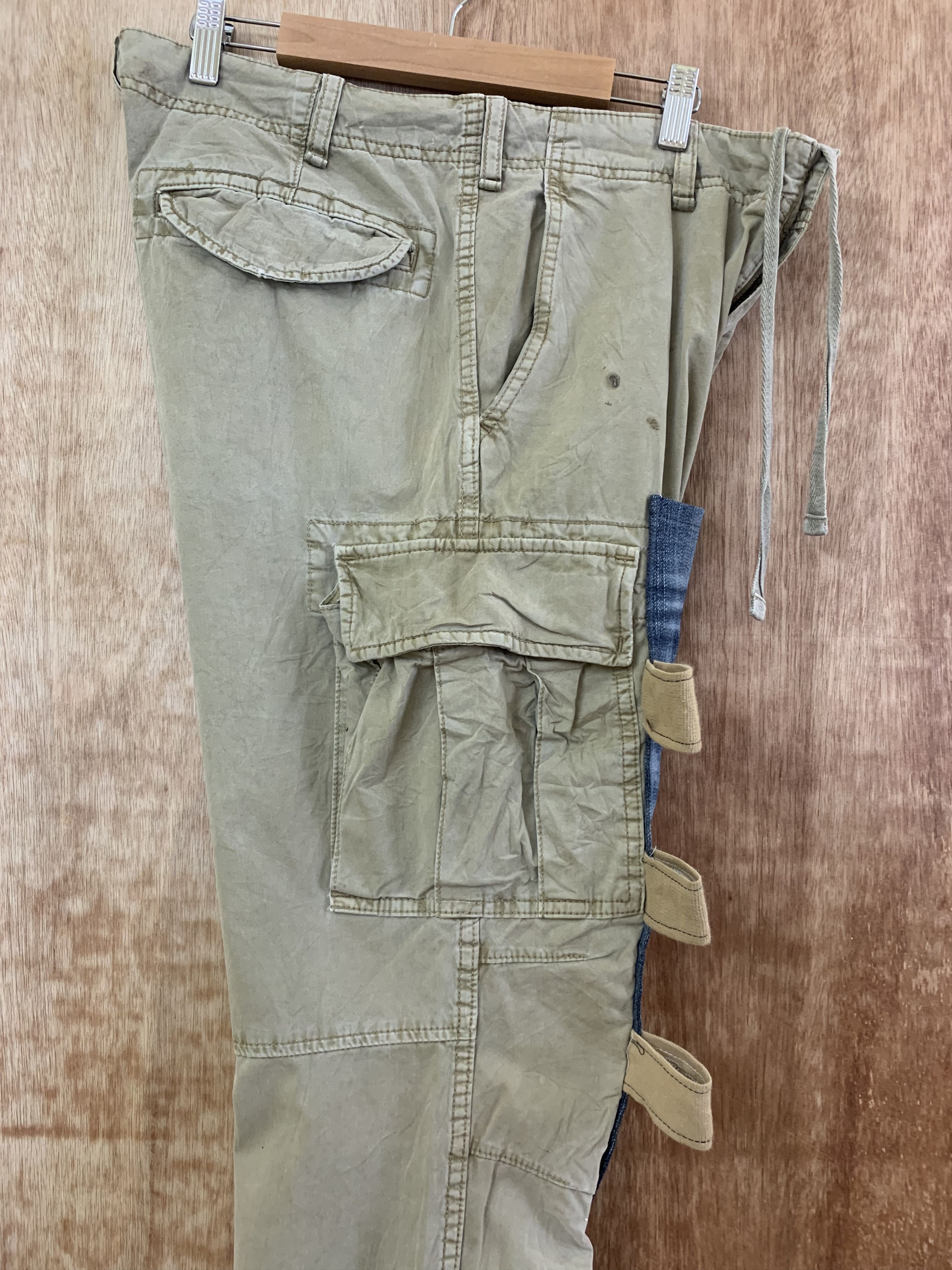 Japanese Brand Cargo Pants Custom Seditionaries Multipocket Utility Pants Size US 33 - 12 Thumbnail
