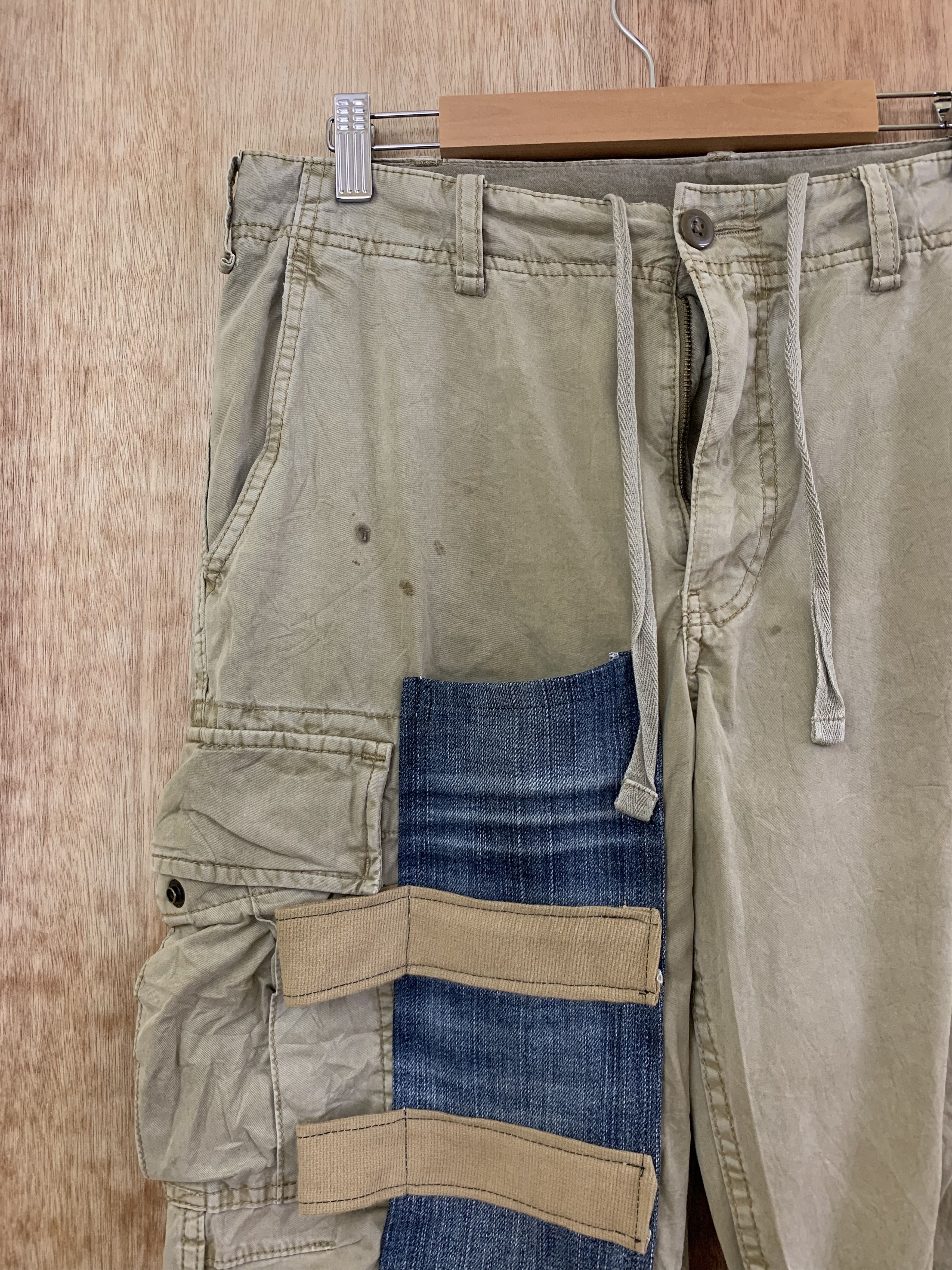 Japanese Brand Cargo Pants Custom Seditionaries Multipocket Utility Pants Size US 33 - 5 Thumbnail