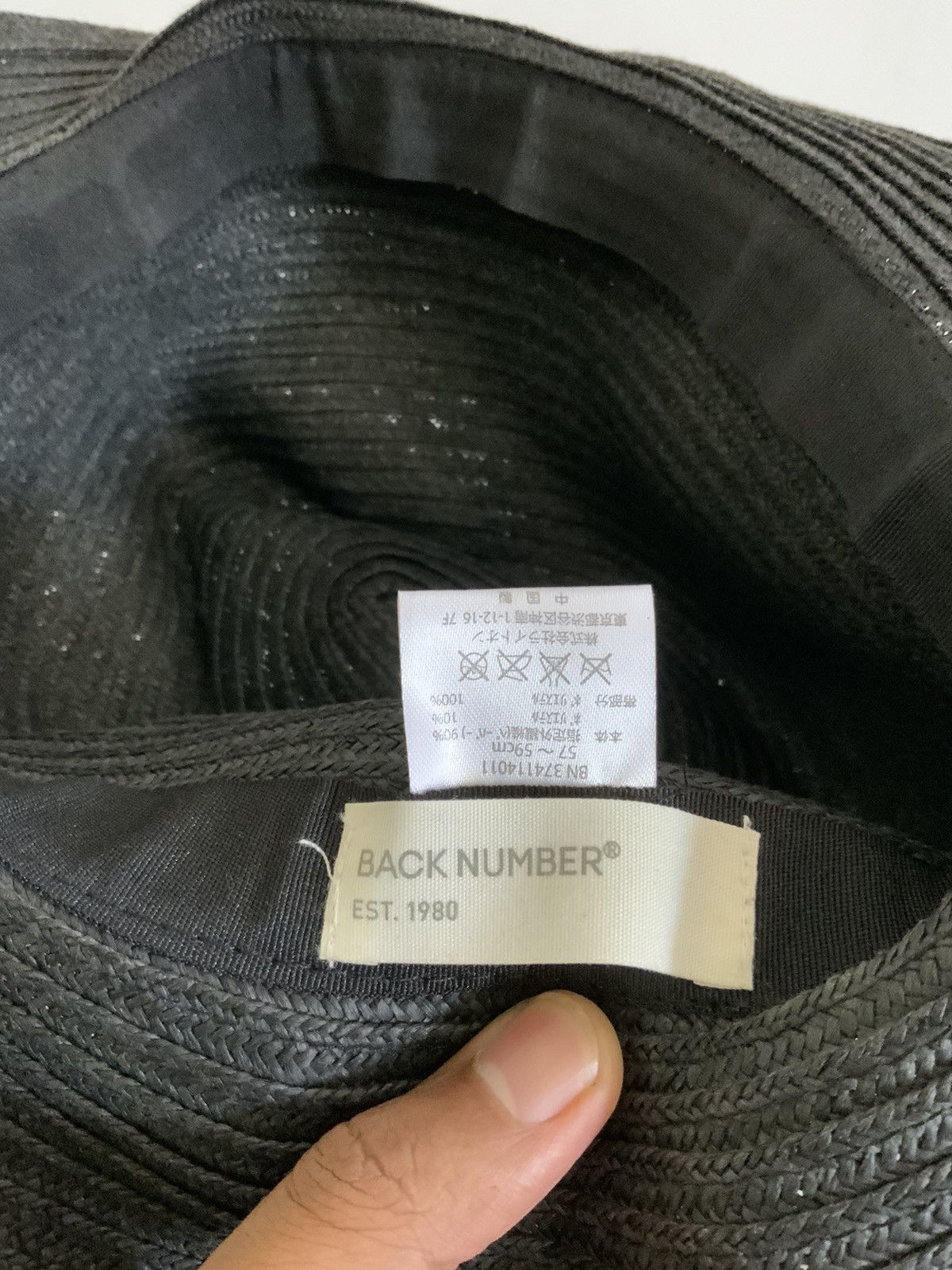 Japanese Brand Back Number Archive Bucket Hat Size ONE SIZE - 11 Thumbnail