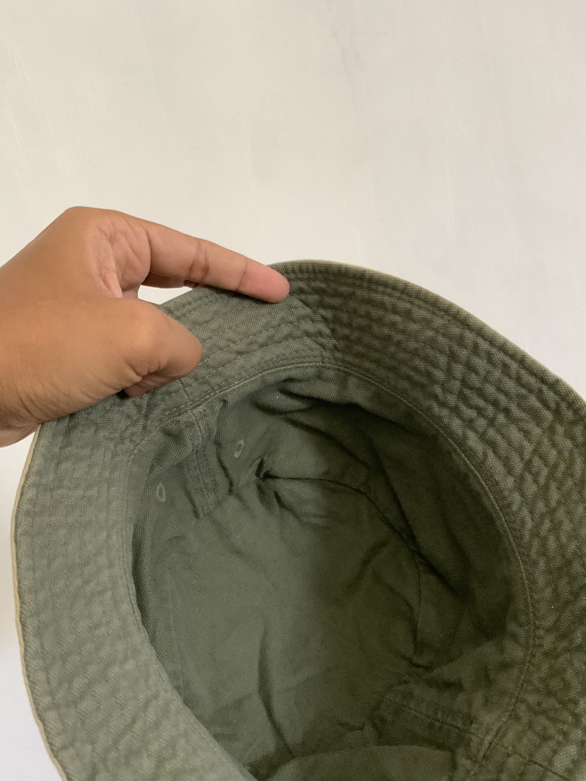 Japanese Brand Plain Reversible Outdoor Bucket Hat Size ONE SIZE - 12 Thumbnail