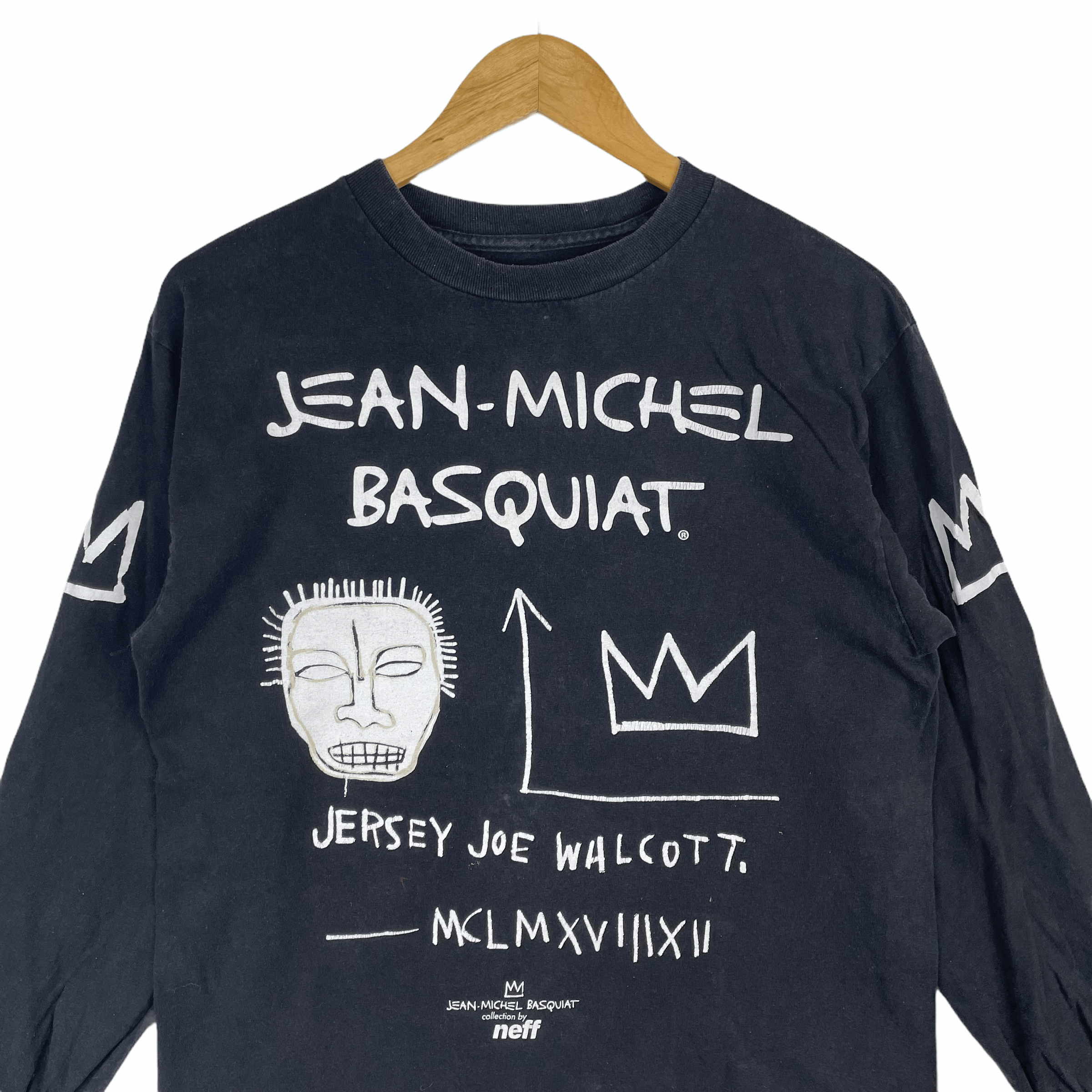Jean-Michel Basquiat × NEFF JEAN MICHEL BASQUIAT JMB Jersey Joe Walcott Neff T Shirt Size US M / EU 48-50 / 2 - 2 Thumbnail