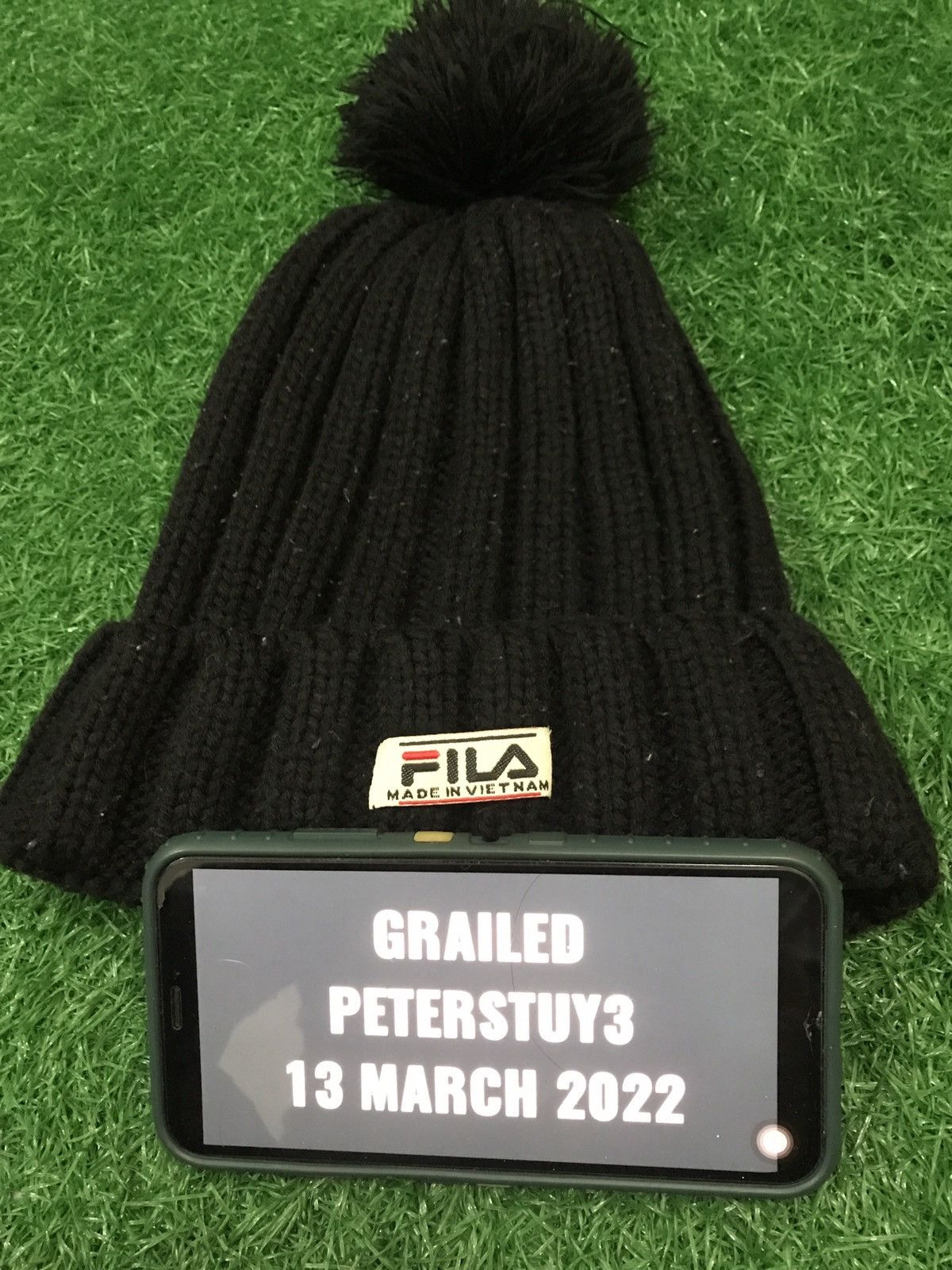 Bjorn Borg × Fila Fila knit snow hat Size ONE SIZE - 4 Thumbnail