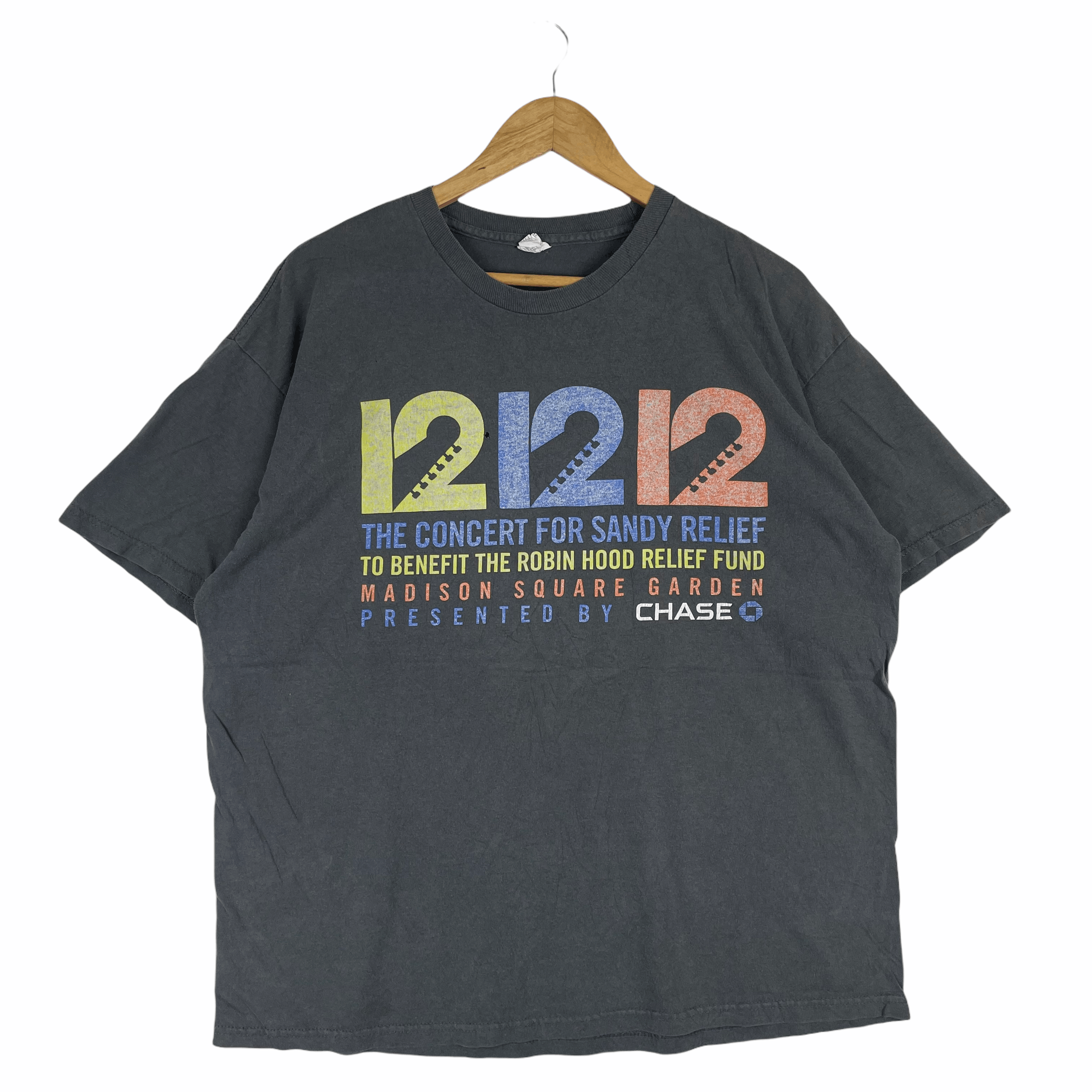 Band Tees CONCERT For SANDY RELIEF Kanye West Rolling Stone The Who Size US XL / EU 56 / 4 - 1 Thumbnail