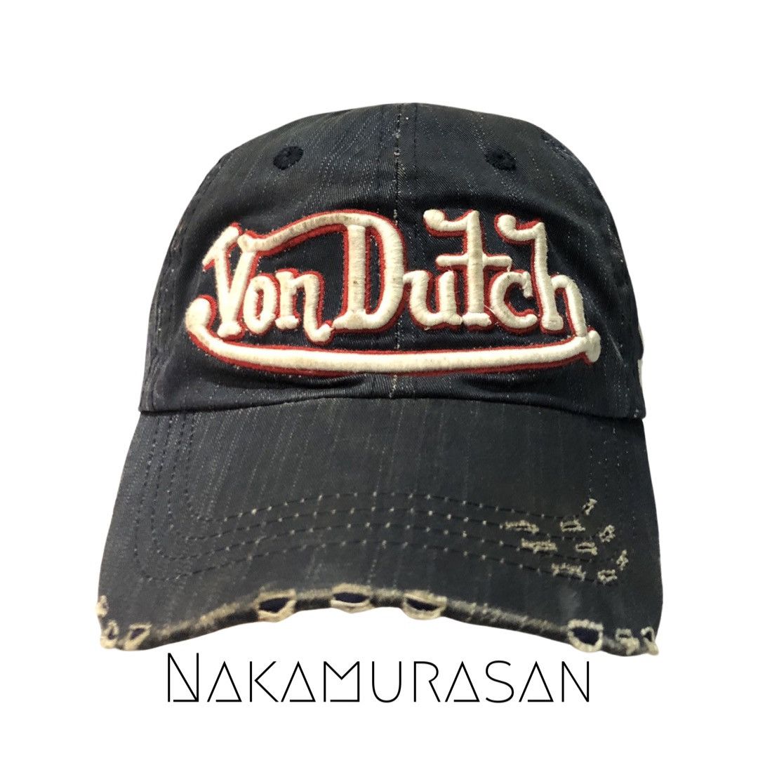 Vintage Von Dutch Hat Cap Size ONE SIZE - 1 Thumbnail