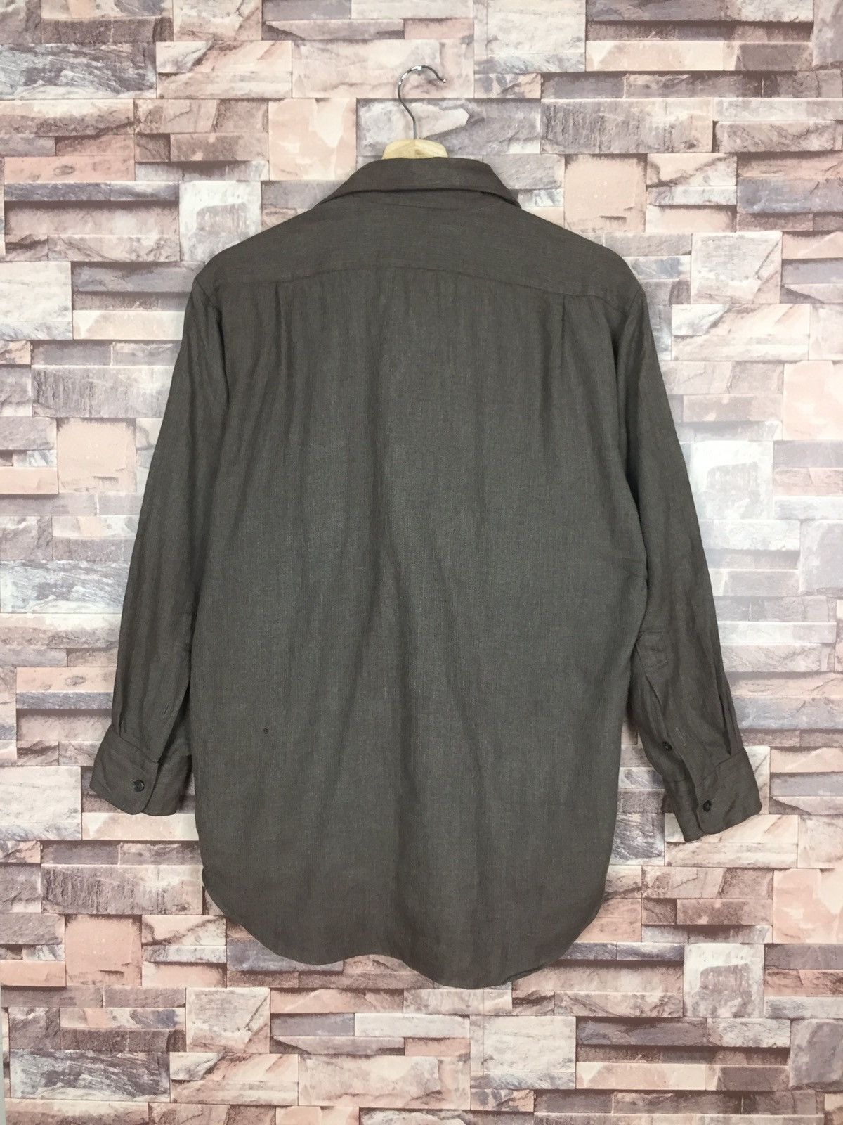 Aquascutum × City Streets Aquascutum Long Sleeve Button Shirt Size US M / EU 48-50 / 2 - 2 Thumbnail