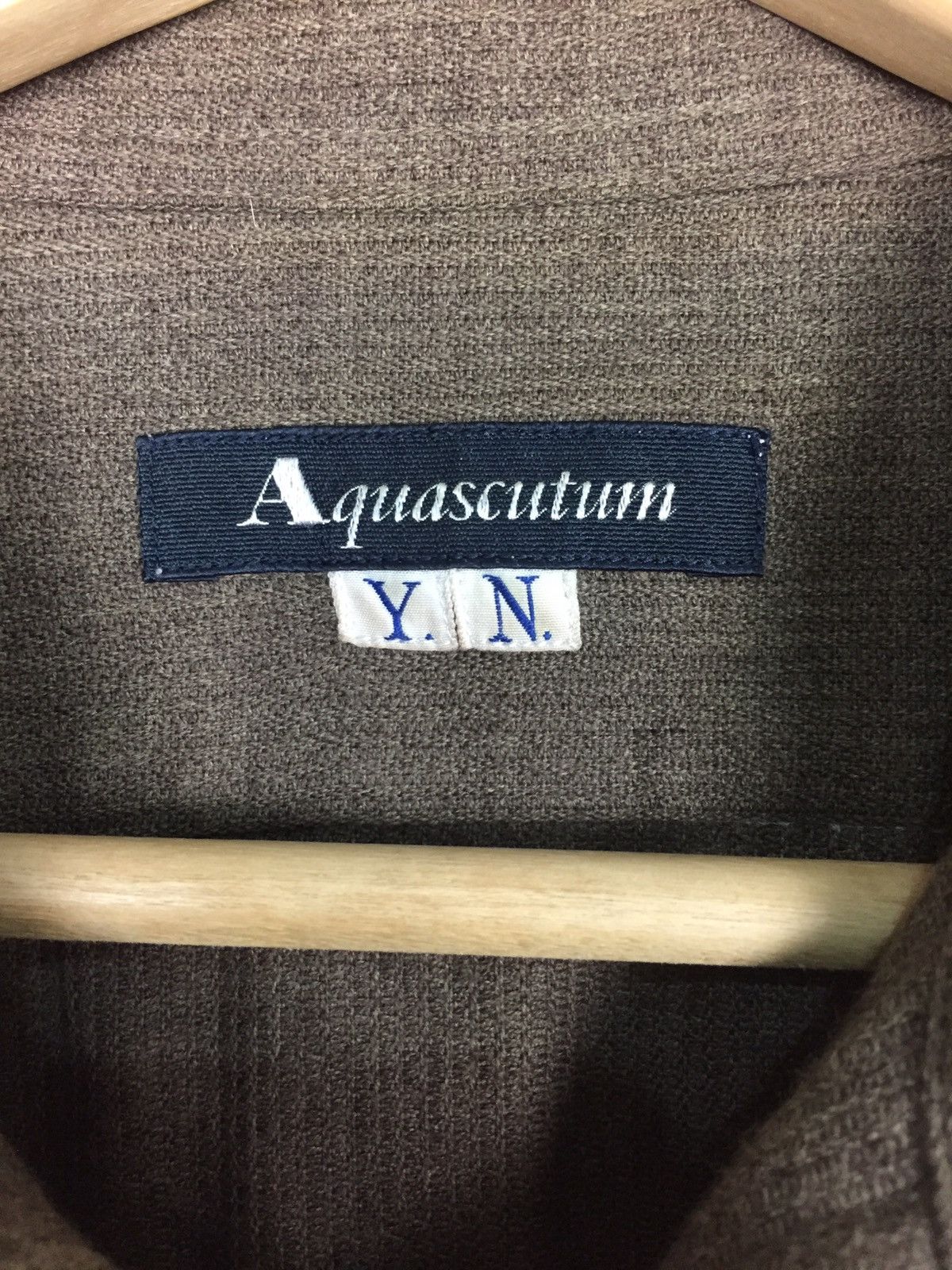 Aquascutum × City Streets Aquascutum Long Sleeve Button Shirt Size US M / EU 48-50 / 2 - 3 Thumbnail