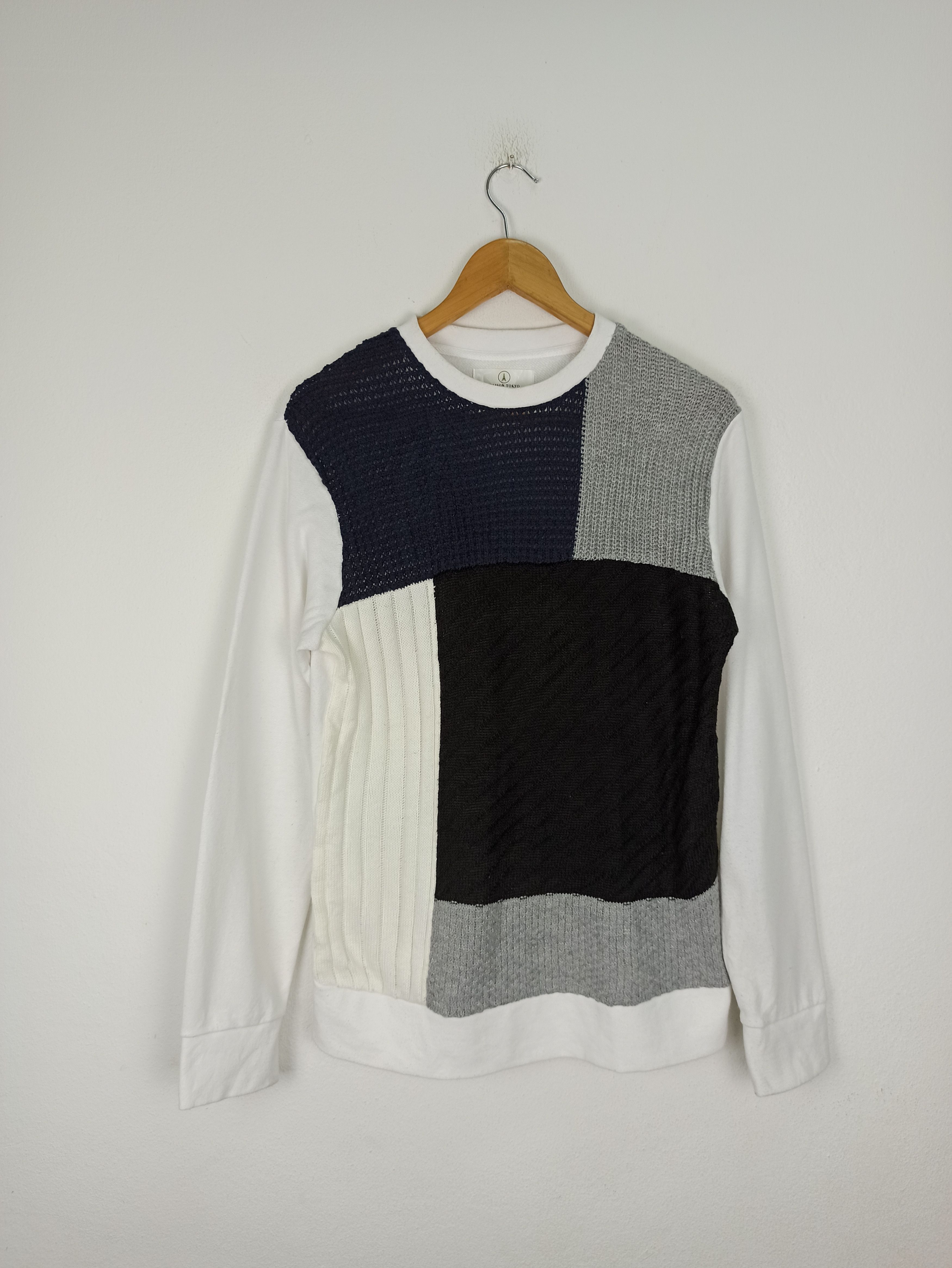 Aran Isles Knitwear Rare Knitwear sweatshirts Maison Tokyo Crewneck (c43) Size US M / EU 48-50 / 2 - 1 Thumbnail