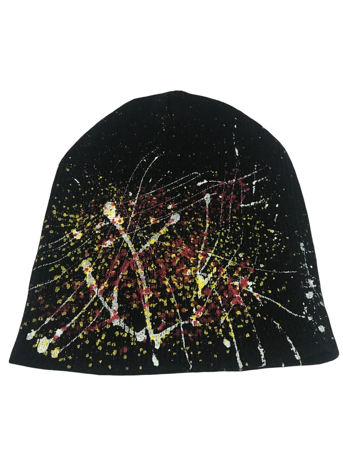 Vintage Vintage Paint splash beanie nice design Size ONE SIZE - 2 Thumbnail