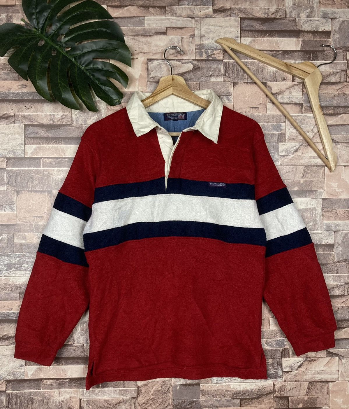 Japanese Brand Regatta Club Long Sleeve #48-1 Size US XXS / EU 40 - 1 Thumbnail