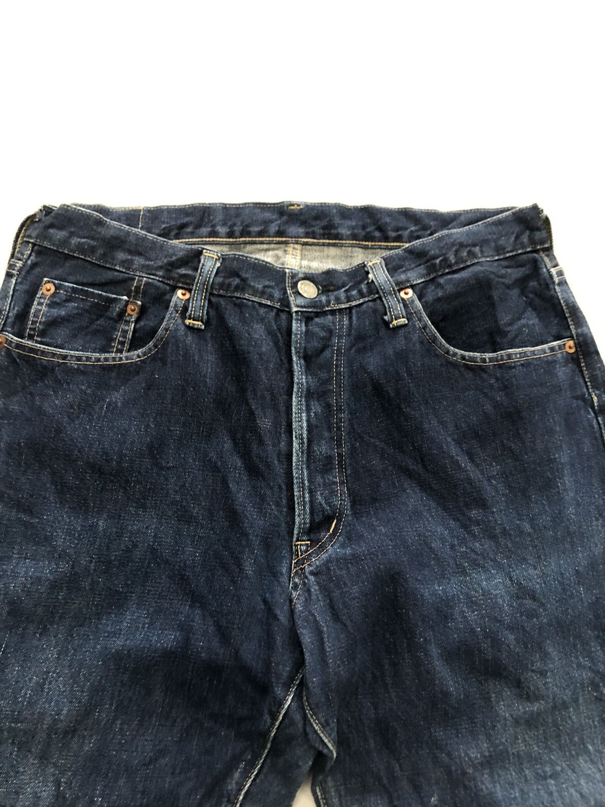 Johnbull Vintage 90’s John Bull Selvedge Donut Button Denim Size US 34 / EU 50 - 5 Thumbnail