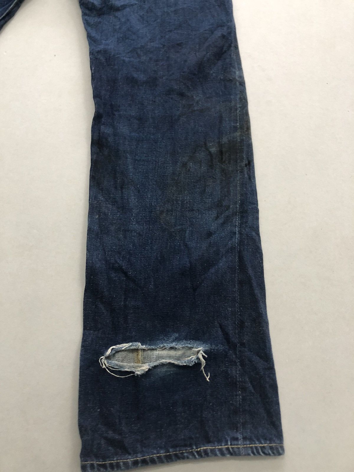 Johnbull Vintage 90’s John Bull Selvedge Donut Button Denim Size US 34 / EU 50 - 9 Thumbnail