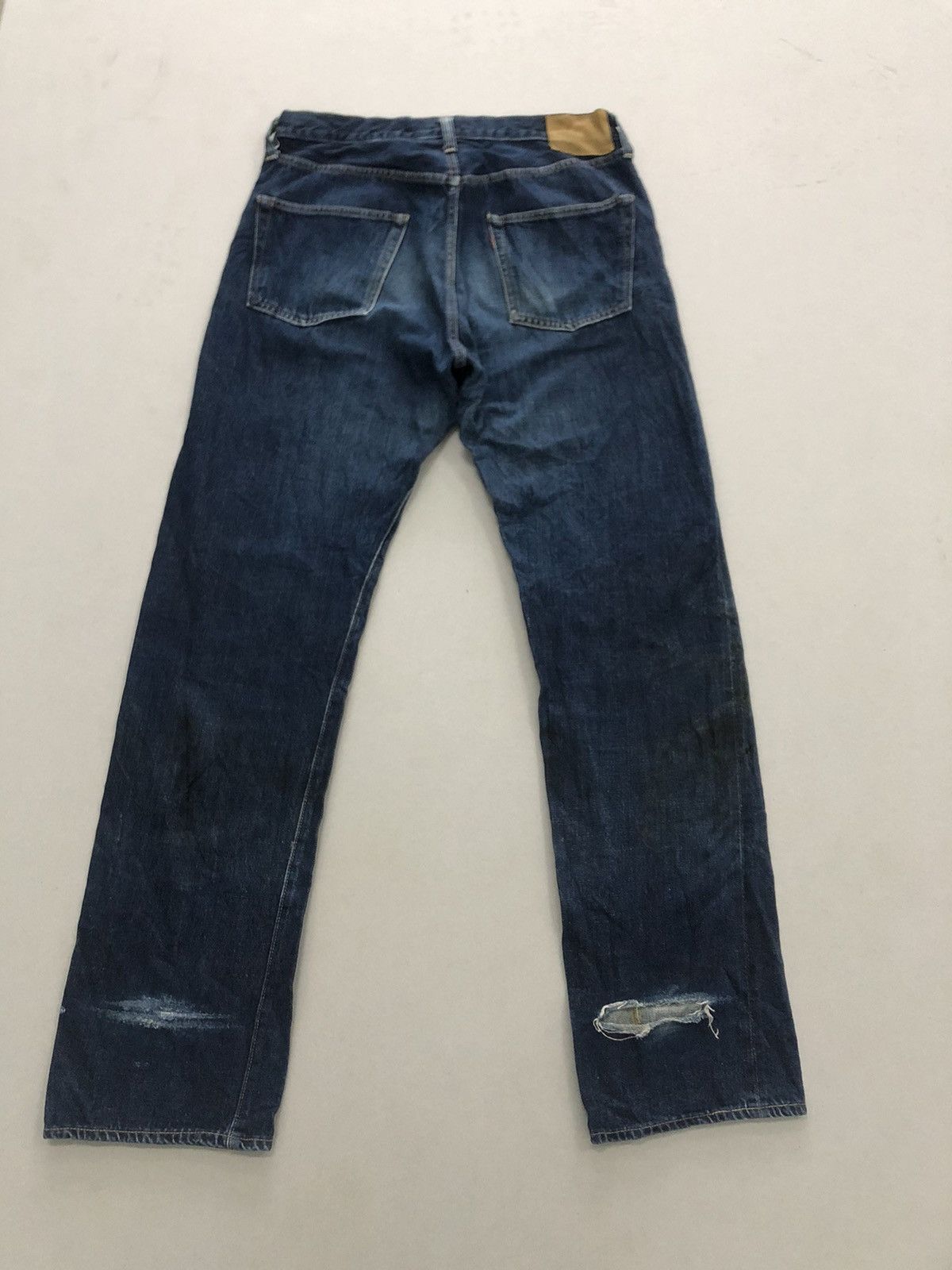 Johnbull Vintage 90’s John Bull Selvedge Donut Button Denim Size US 34 / EU 50 - 2 Thumbnail
