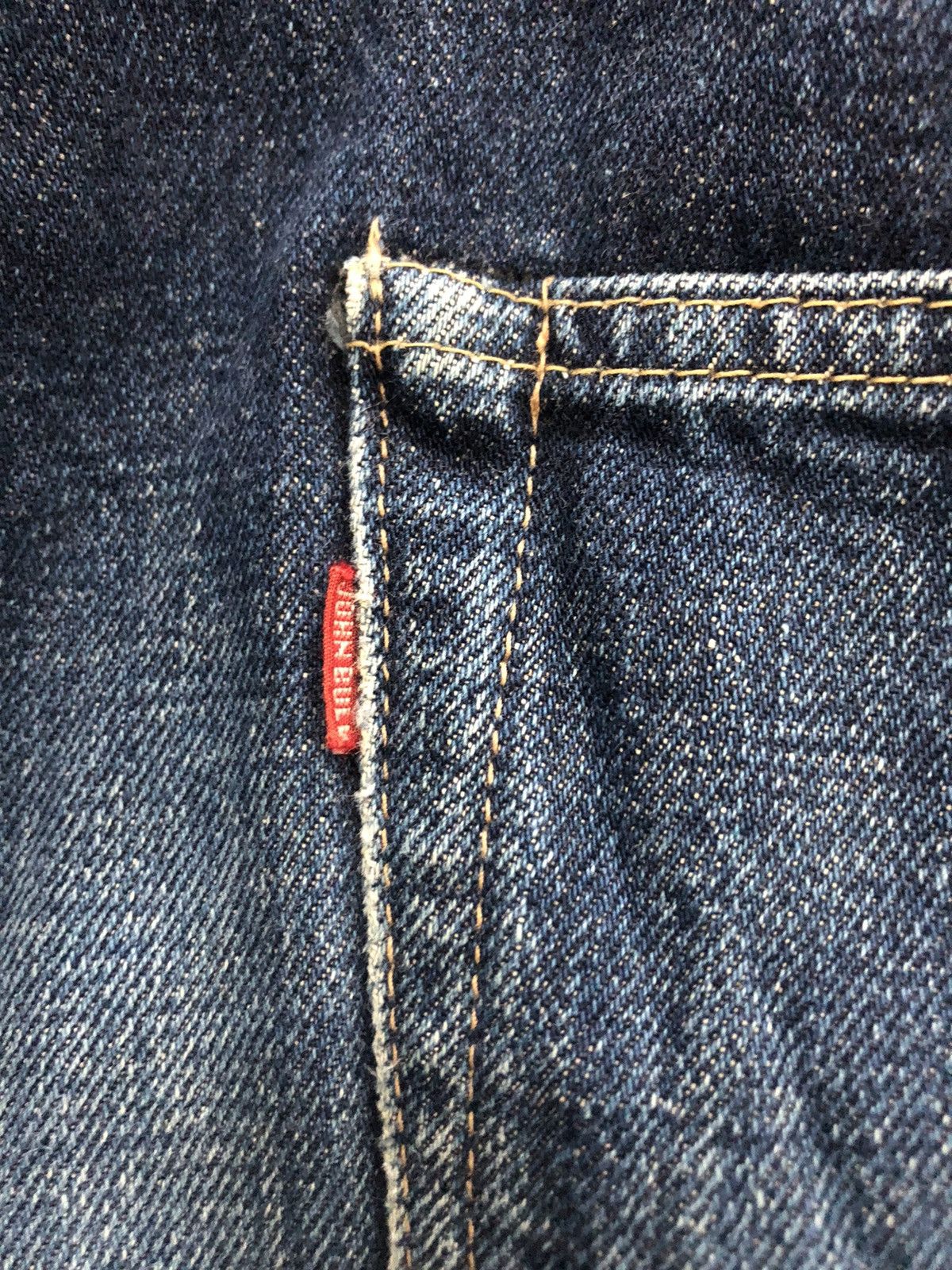 Johnbull Vintage 90’s John Bull Selvedge Donut Button Denim Size US 34 / EU 50 - 12 Thumbnail