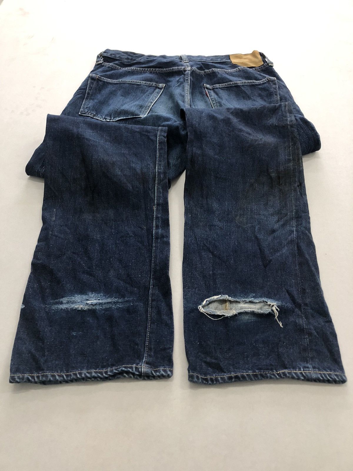 Johnbull Vintage 90’s John Bull Selvedge Donut Button Denim Size US 34 / EU 50 - 13 Thumbnail