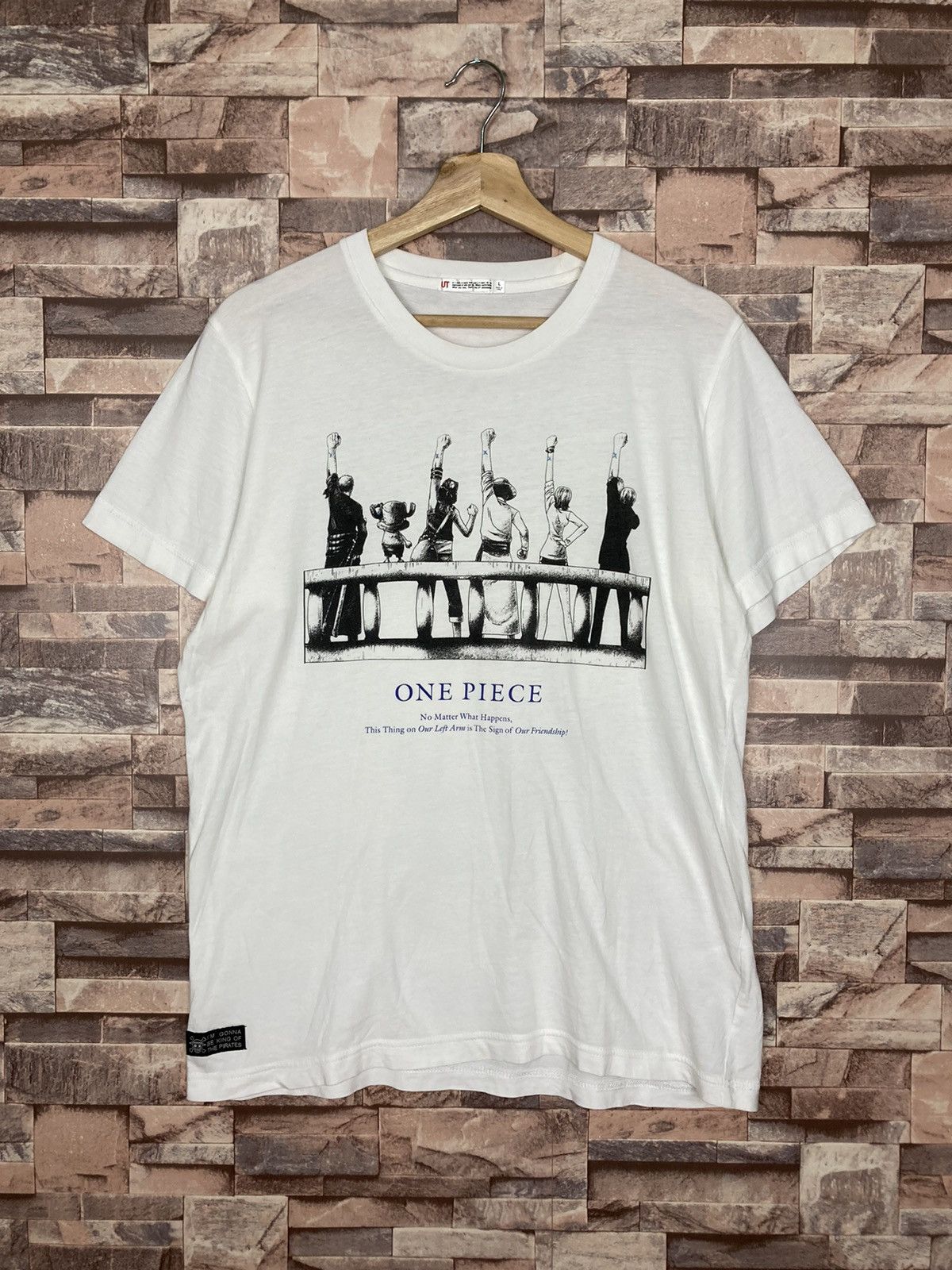 Anime One Piece I'm Gonna be King Of the Pirates Anime Tee #T6-9 Size US L / EU 52-54 / 3 - 1 Thumbnail
