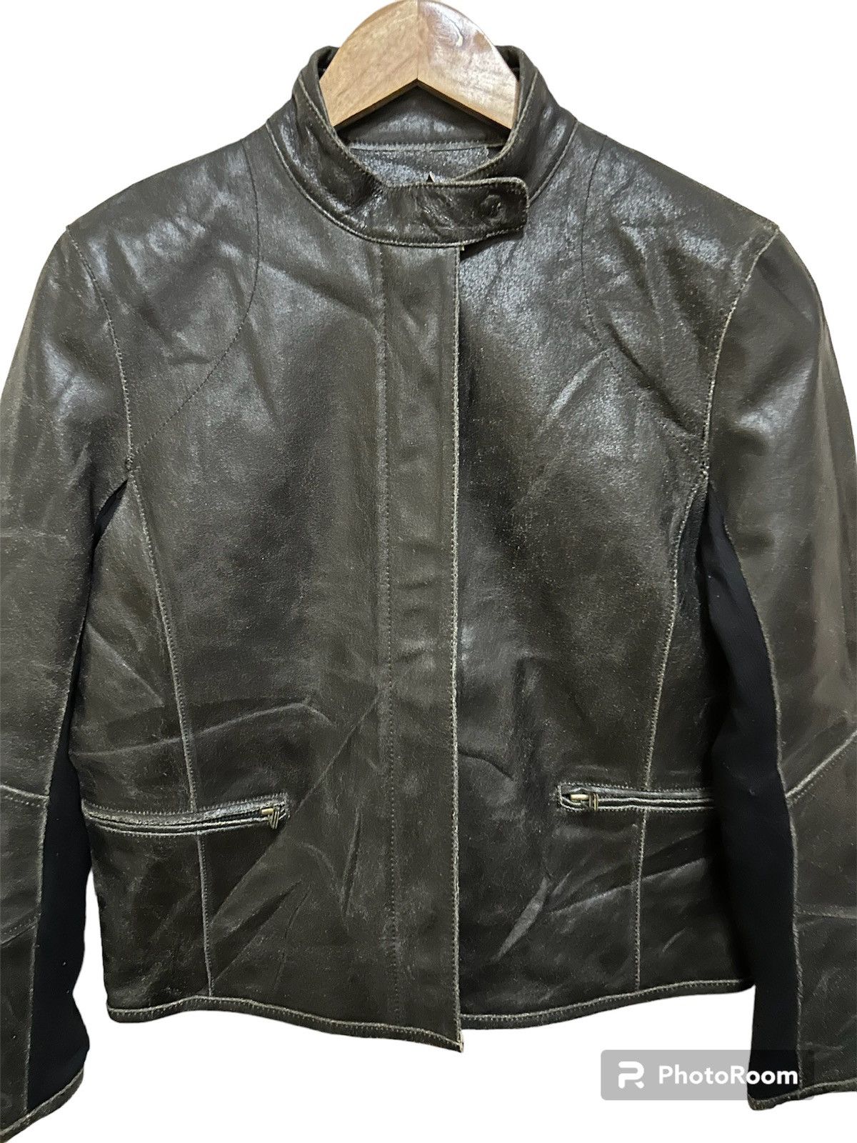 Japanese Brand RARE‼️ BIKE LEATHER JACKETS 🔥 Size US M / EU 48-50 / 2 - 4 Thumbnail