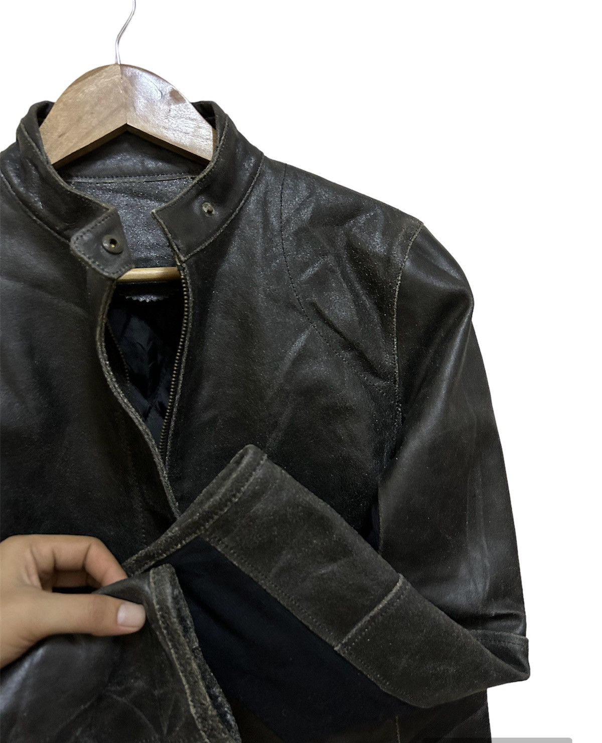 Japanese Brand RARE‼️ BIKE LEATHER JACKETS 🔥 Size US M / EU 48-50 / 2 - 6 Thumbnail
