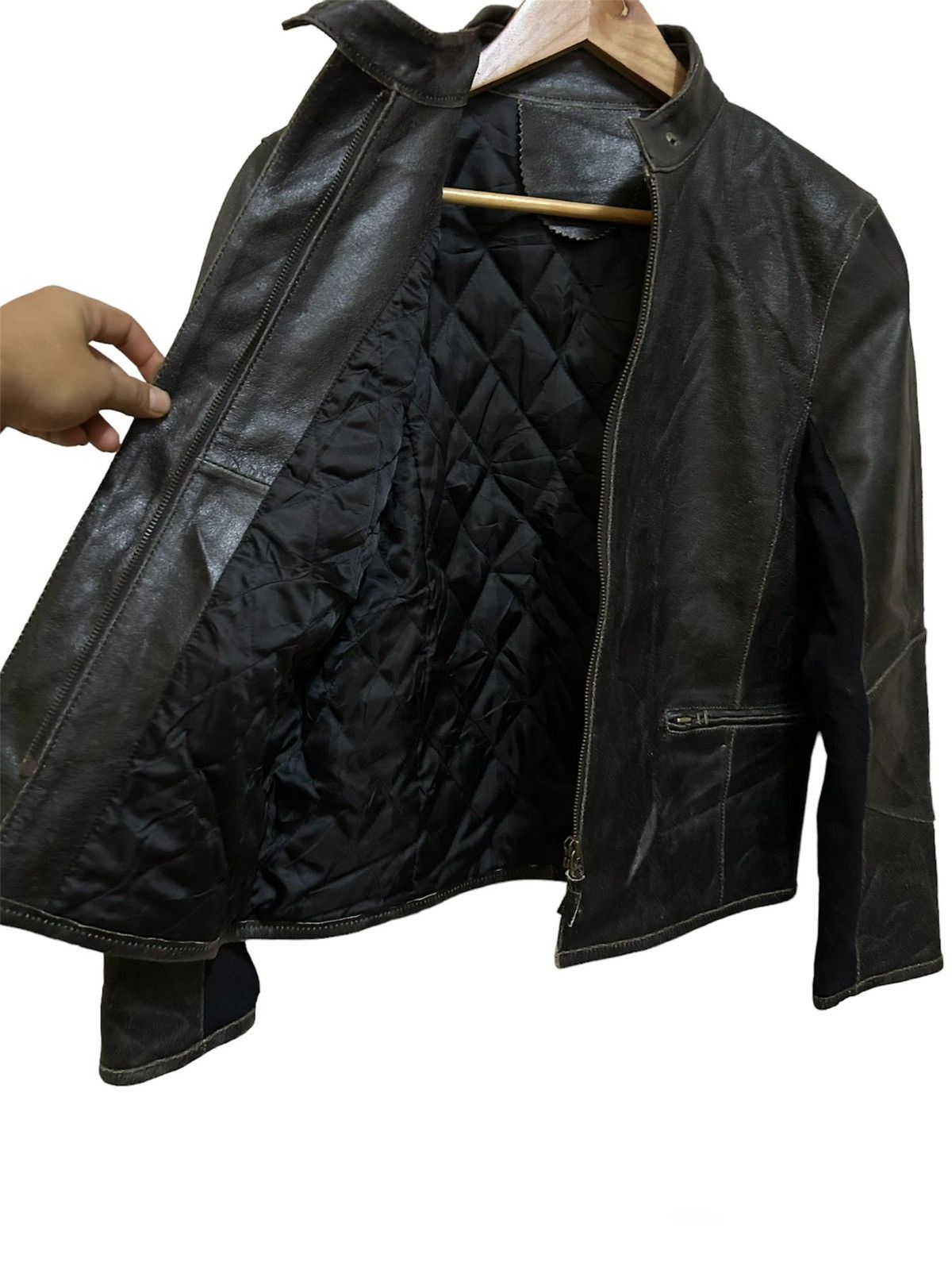 Japanese Brand RARE‼️ BIKE LEATHER JACKETS 🔥 Size US M / EU 48-50 / 2 - 7 Thumbnail