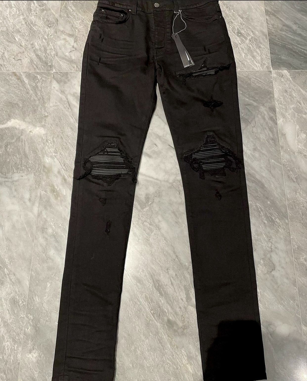 image of Amiri Black Mx1 Jeans 31, Men's