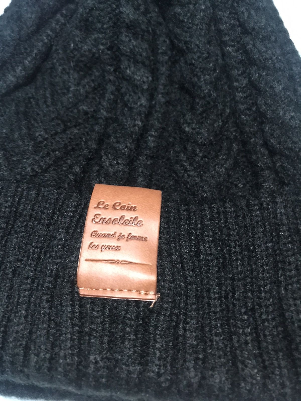 Japanese Brand Japanesse Le coin ensoleile beanie Size ONE SIZE - 4 Thumbnail