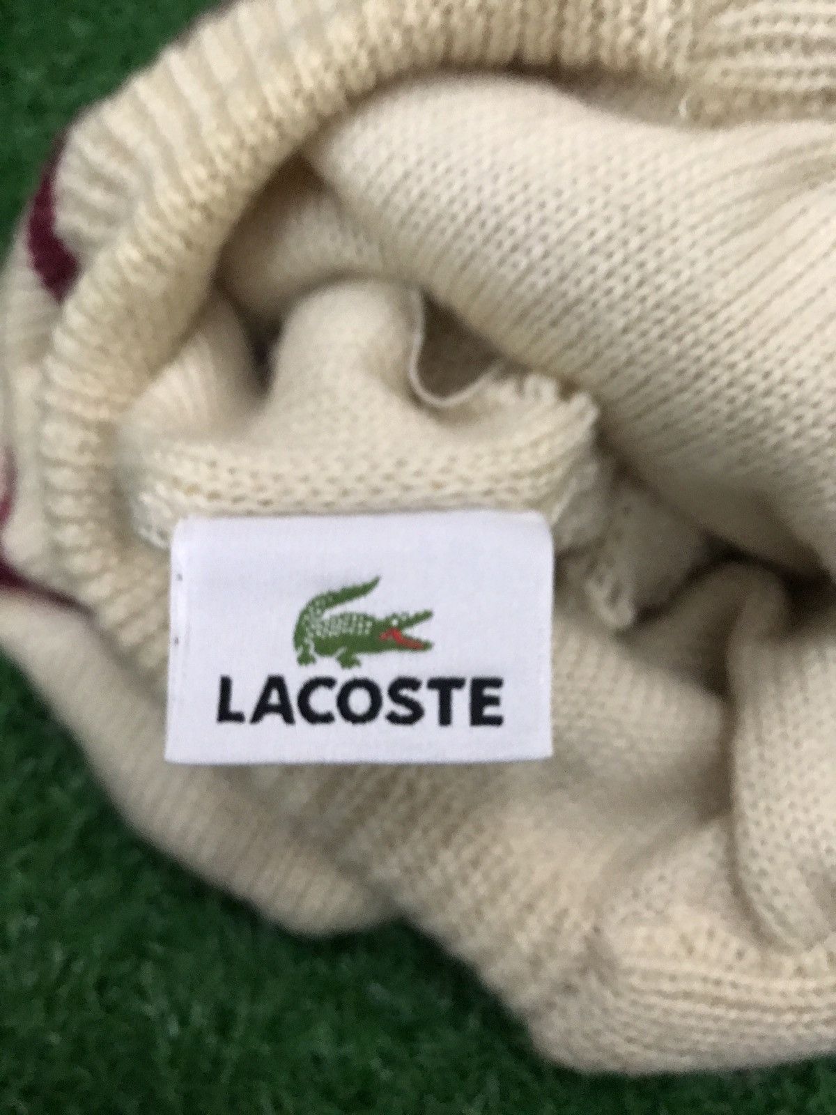 Lacoste Lacoste knit hat nice design Size ONE SIZE - 4 Thumbnail